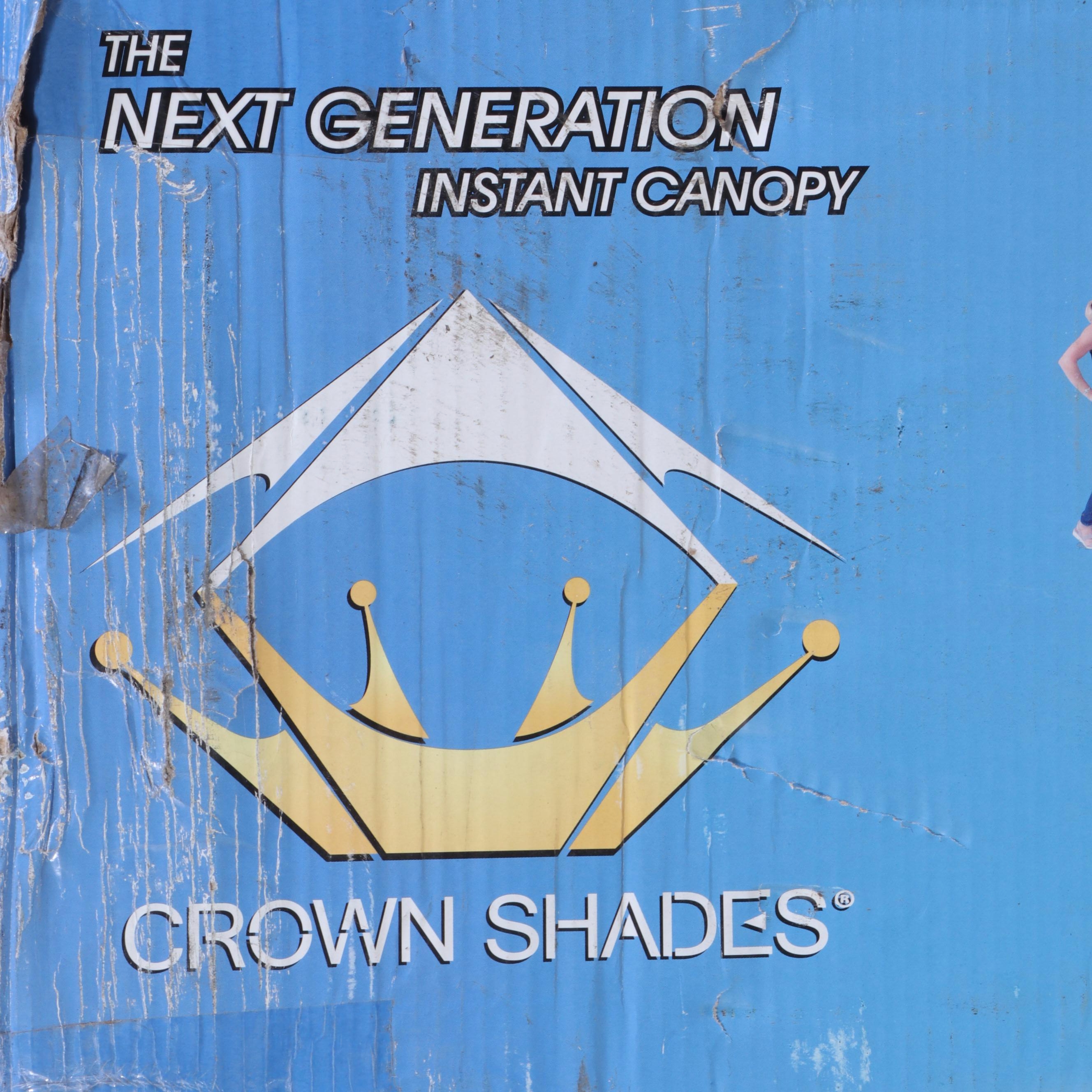 Crown Shades One Touch Polyester Canopy