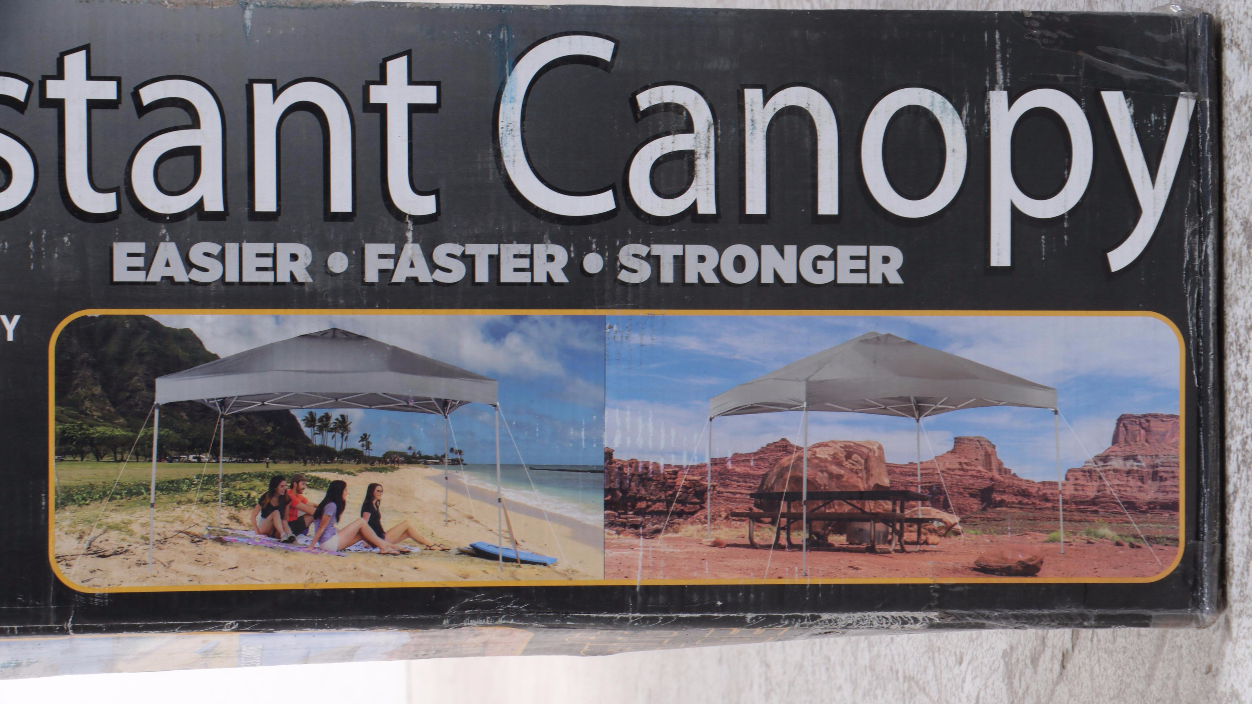 Crown Shades One Touch Polyester Canopy