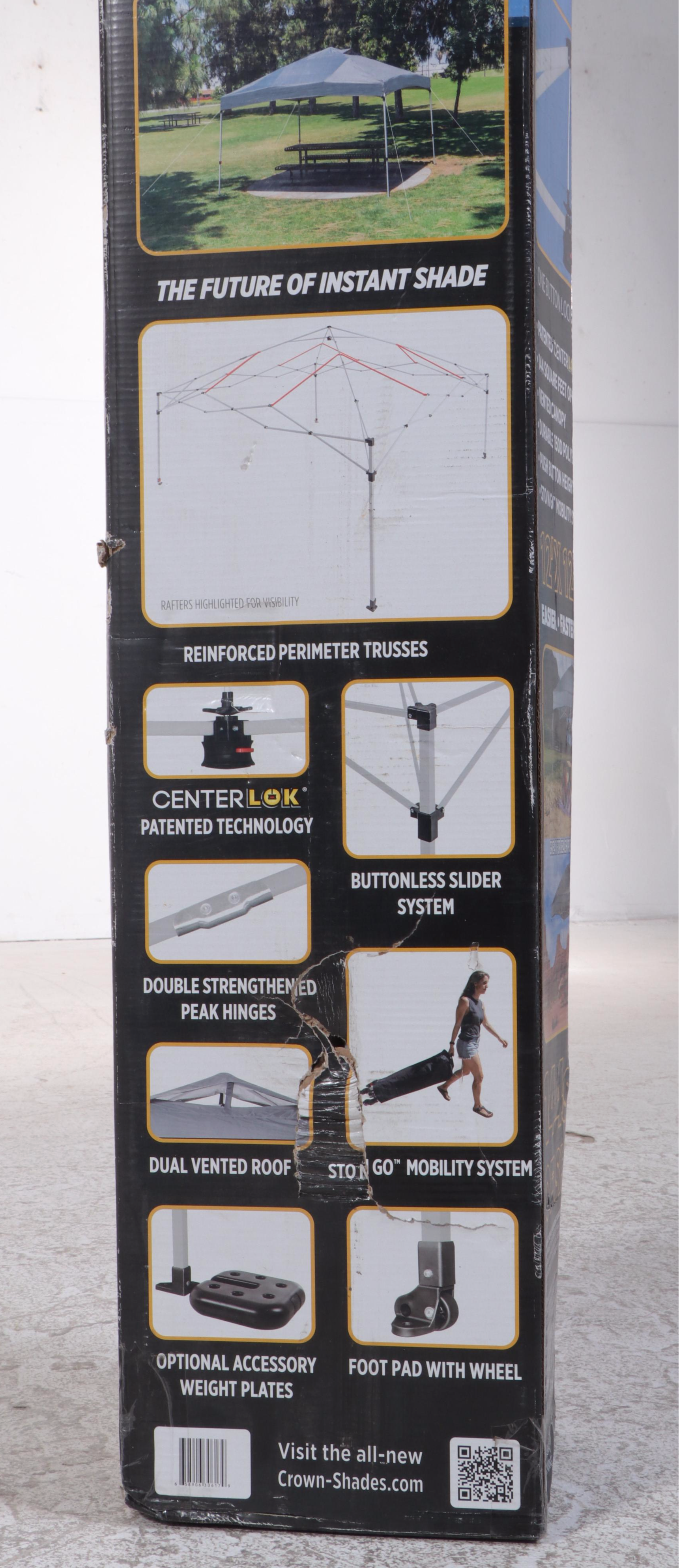 Crown Shades One Touch Polyester Canopy