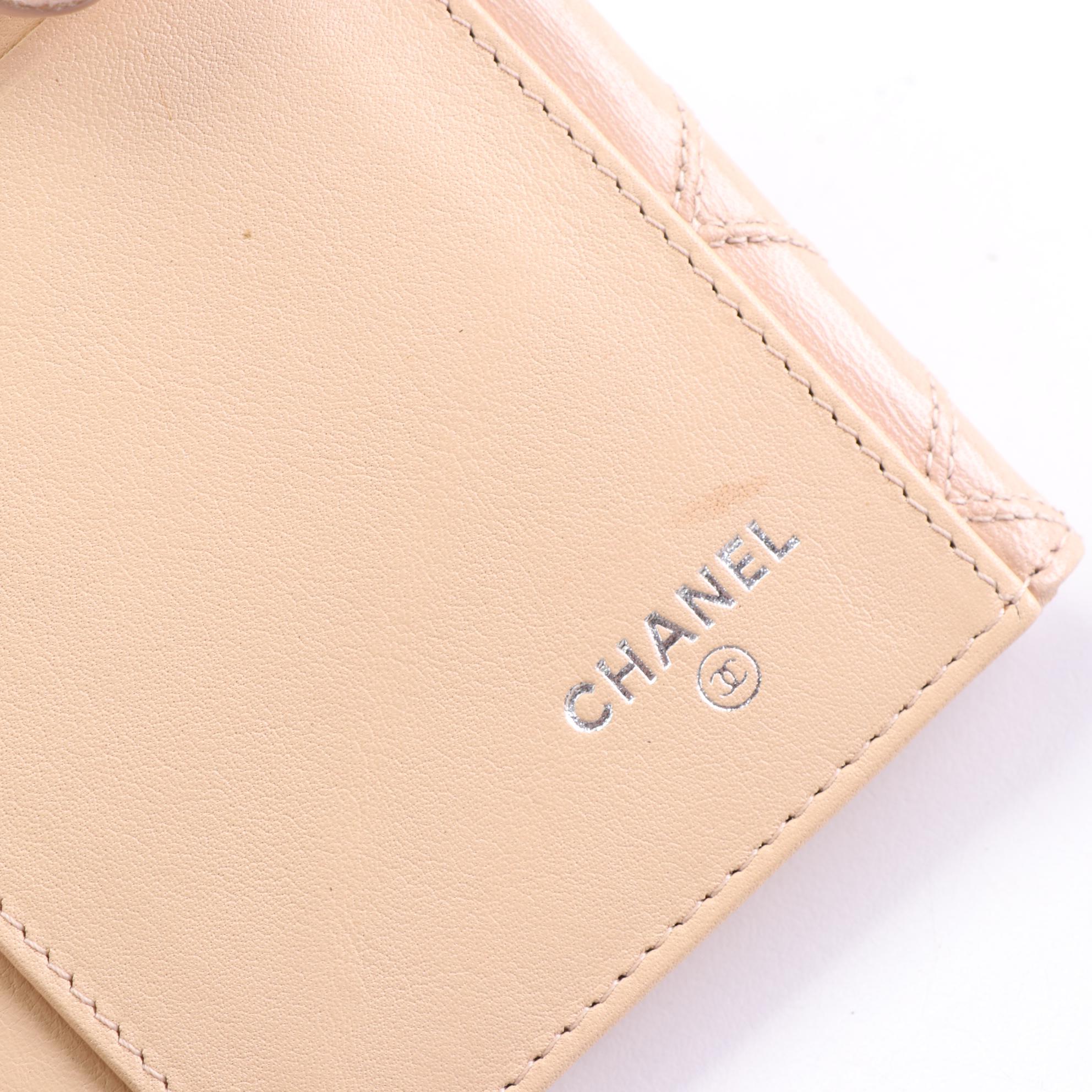 Chanel Quilted Leather Continental Wallet