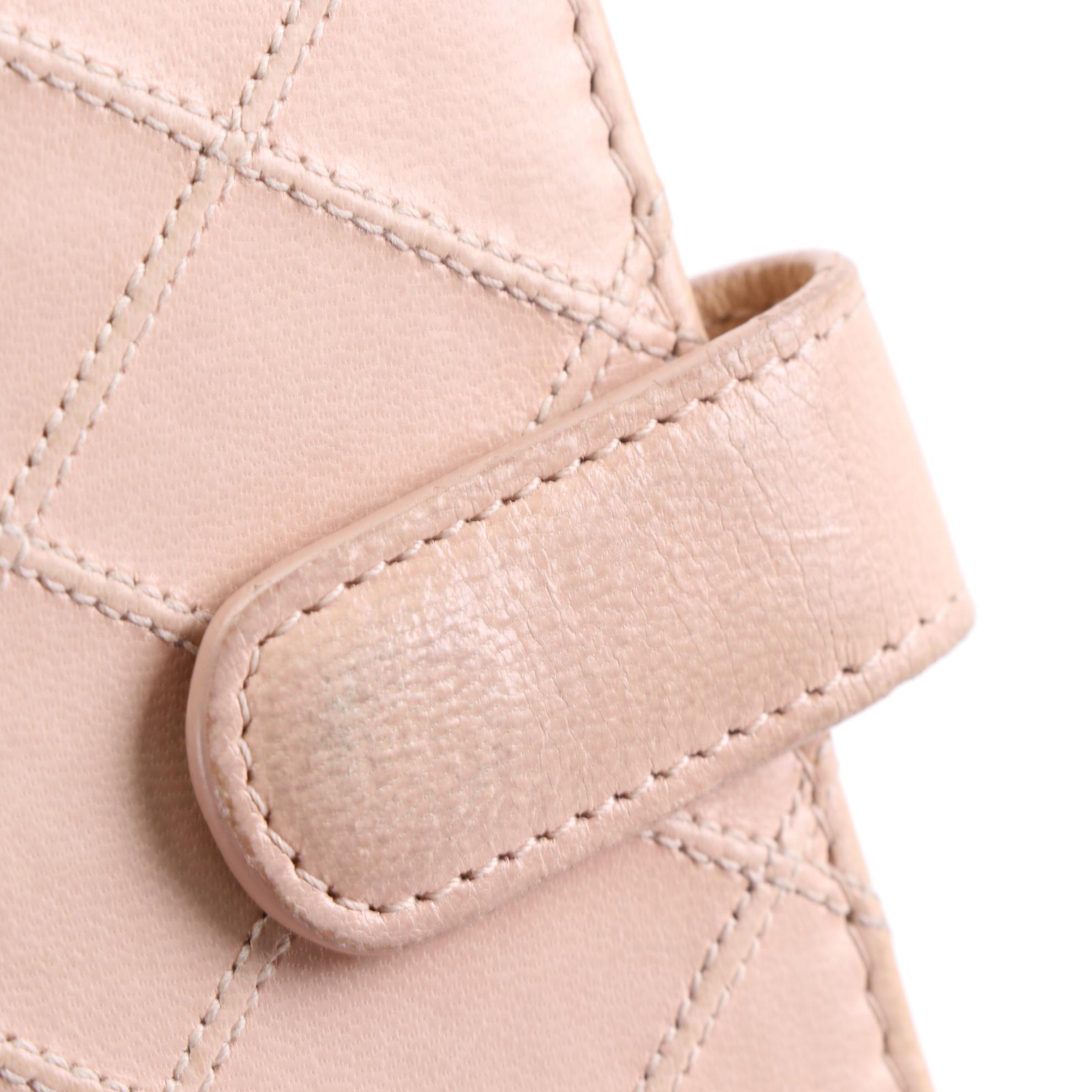 Chanel Quilted Leather Continental Wallet