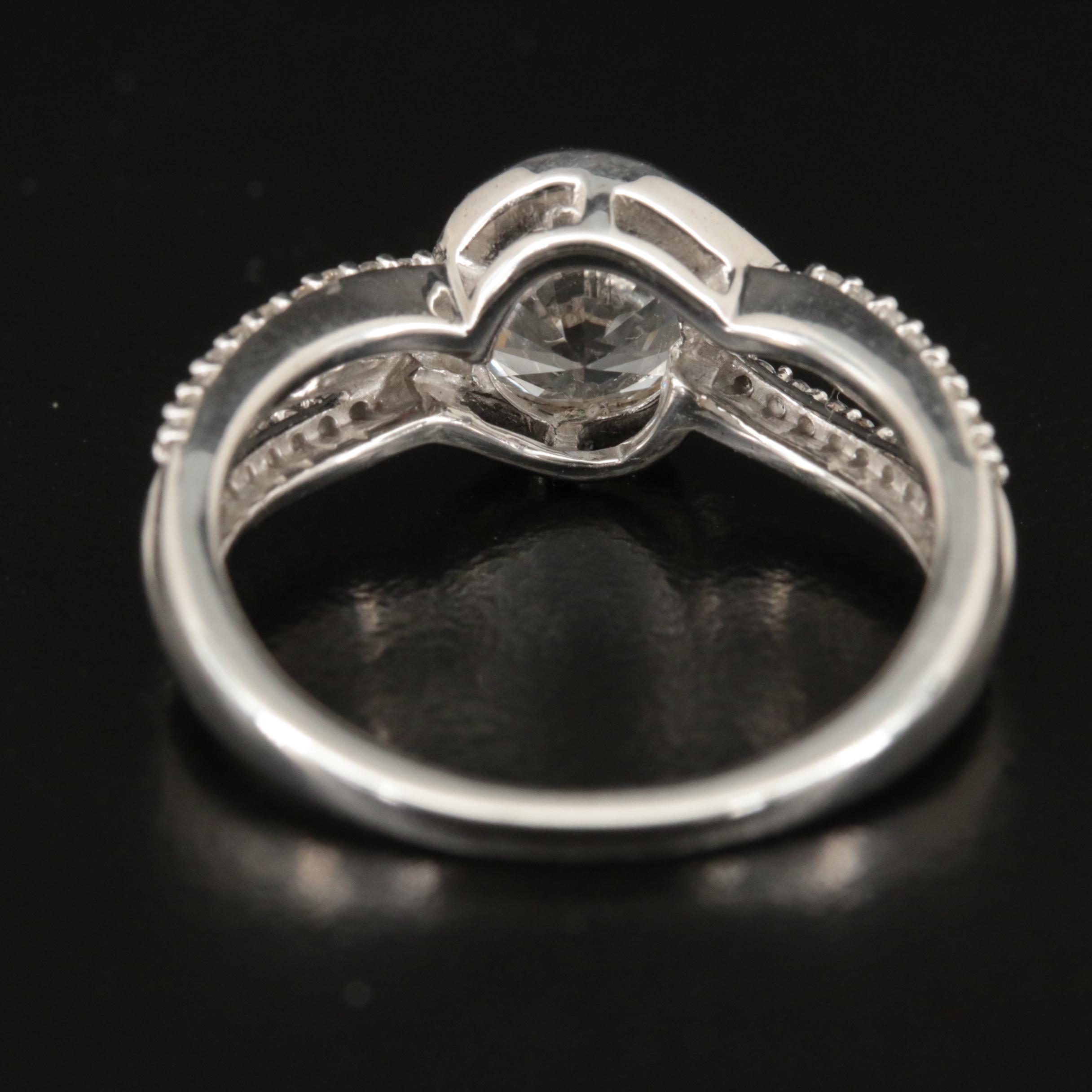 Sterling Sapphire Ring