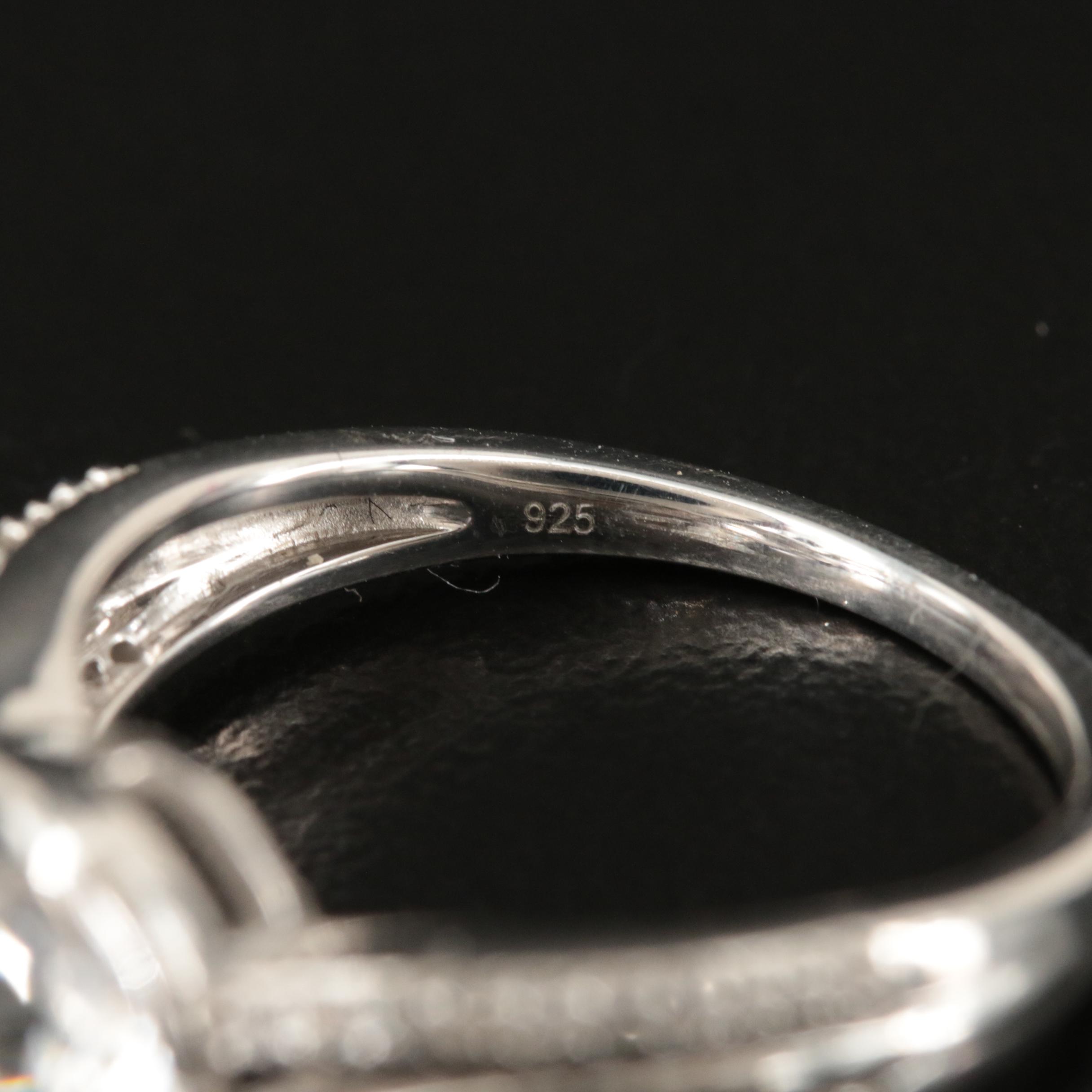 Sterling Sapphire Ring