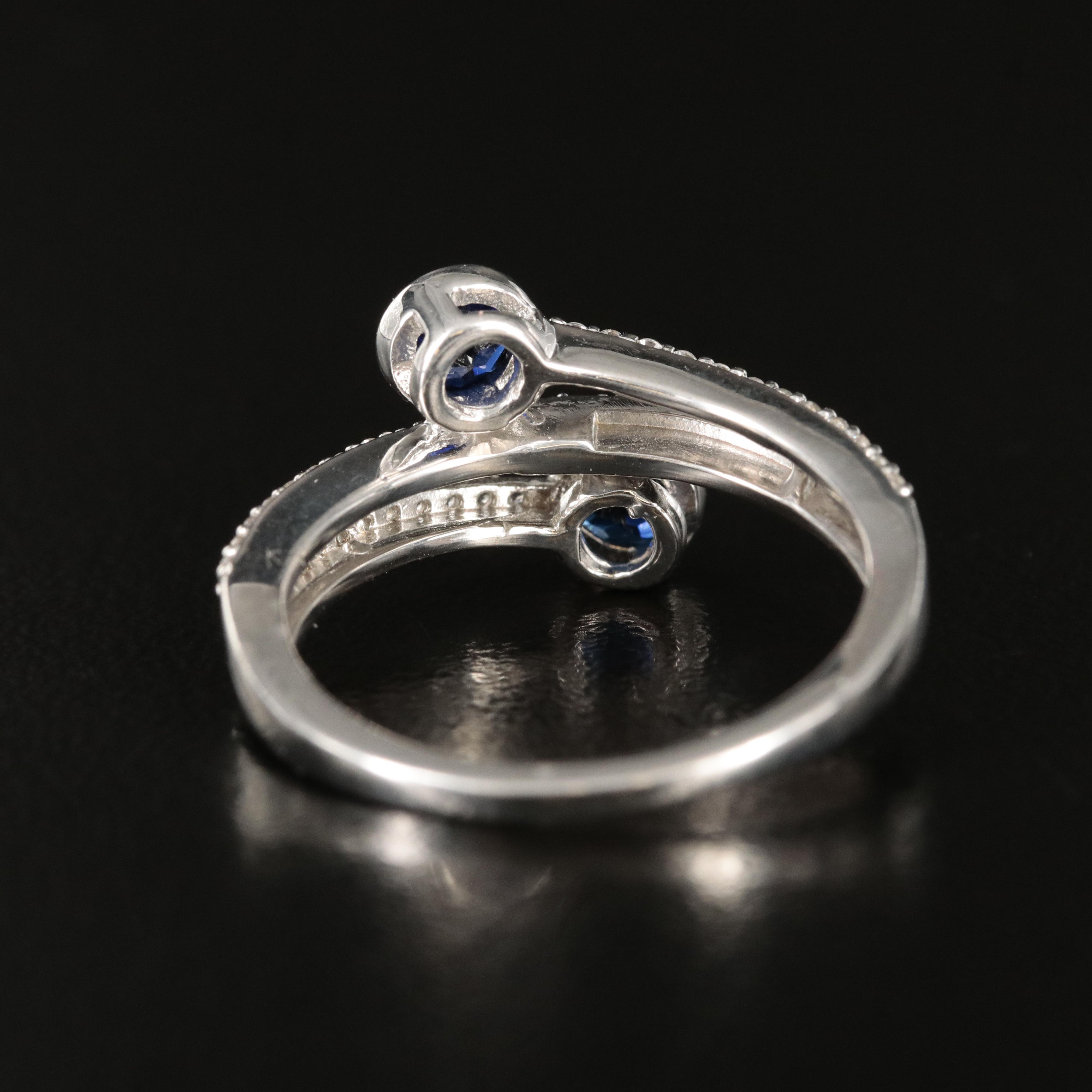 Sterling Sapphire Ring