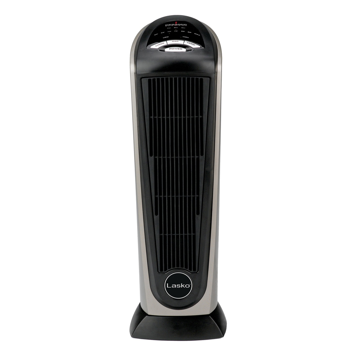 Lasko Portable Ceramic Tower Heater with Logic Center Remote Control