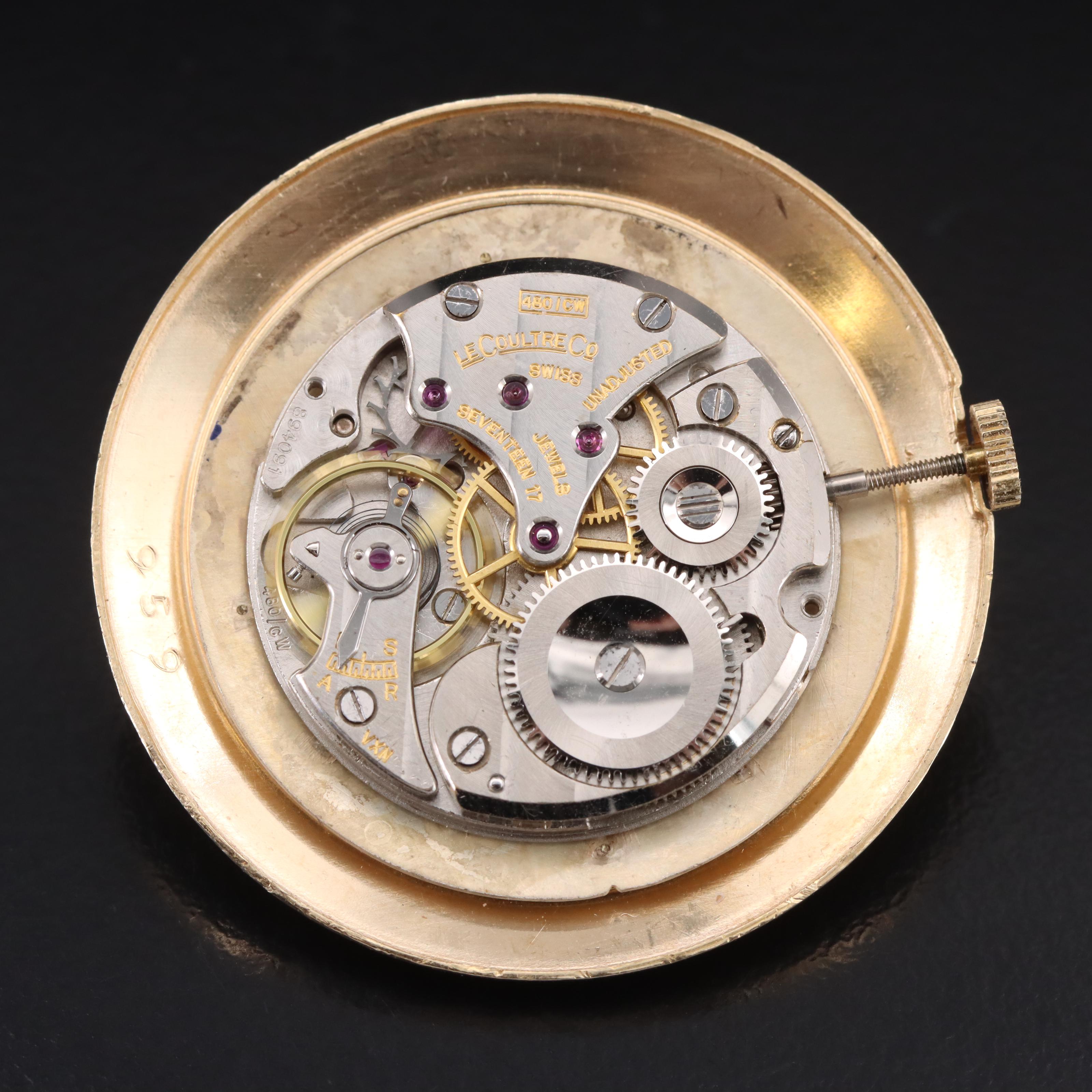 Vintage LeCoultre 14K Stem Wind Watch