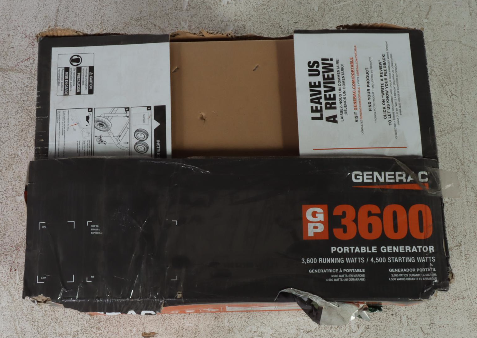 Generac GP3600 Portable Generator