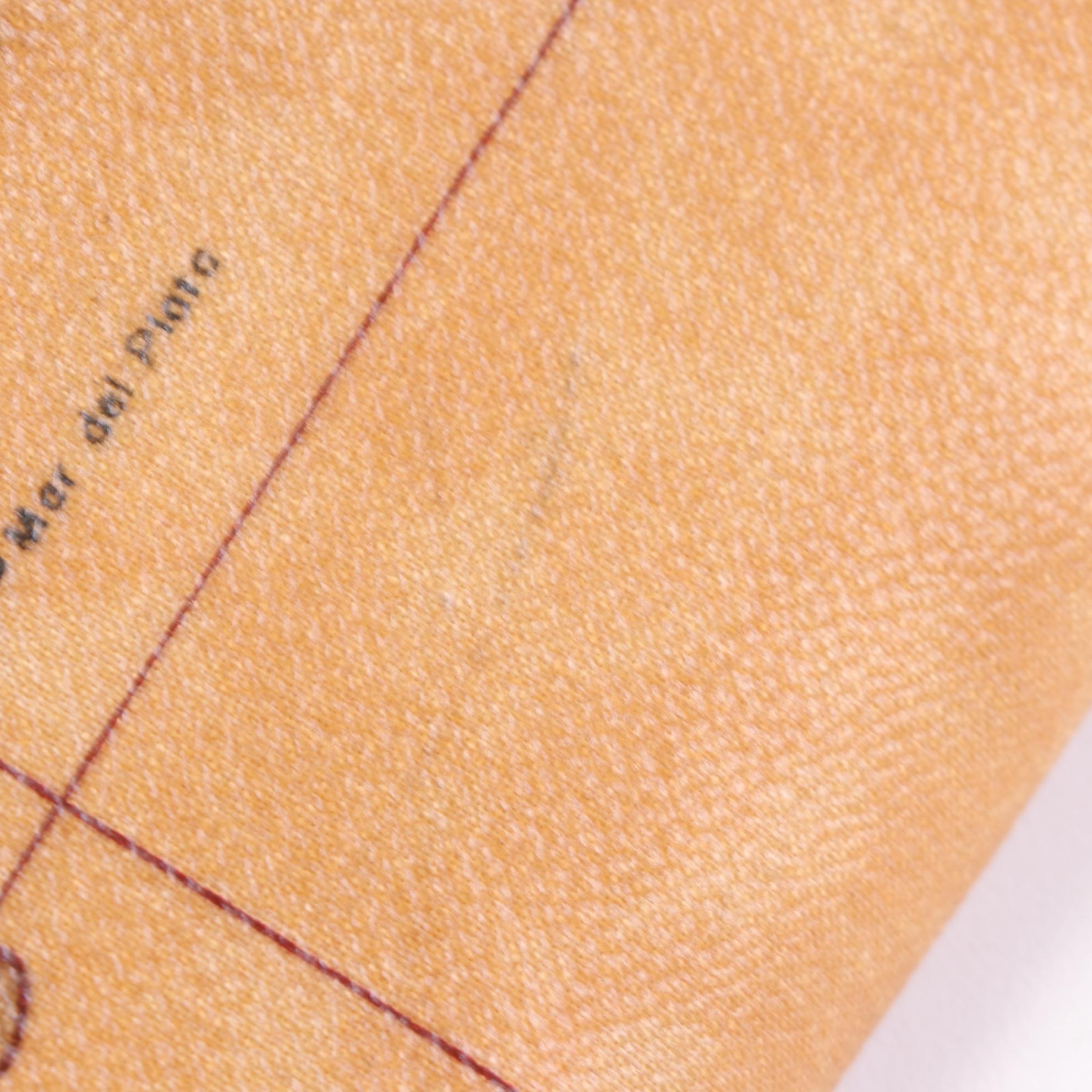 Alviero Martini 1ª Classe Small Duffel Bag in Geo Print Coated Canvas/Leather