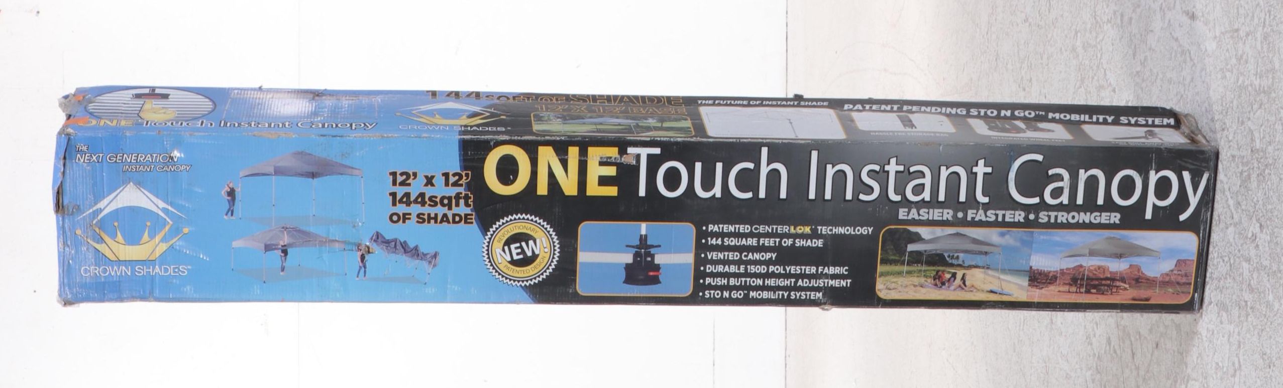 Crown Shades One Touch Polyester Canopy
