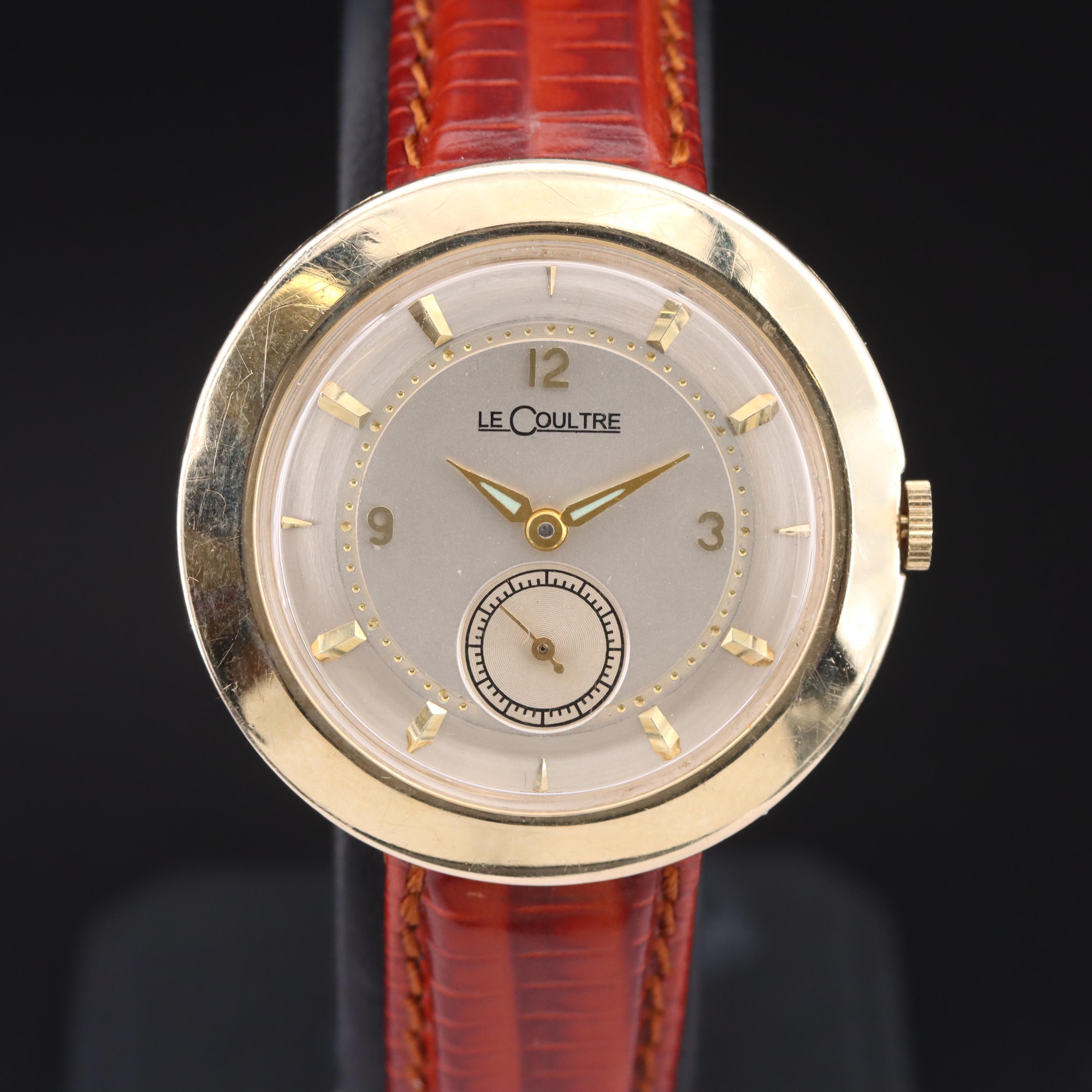 Vintage LeCoultre 14K Stem Wind Watch