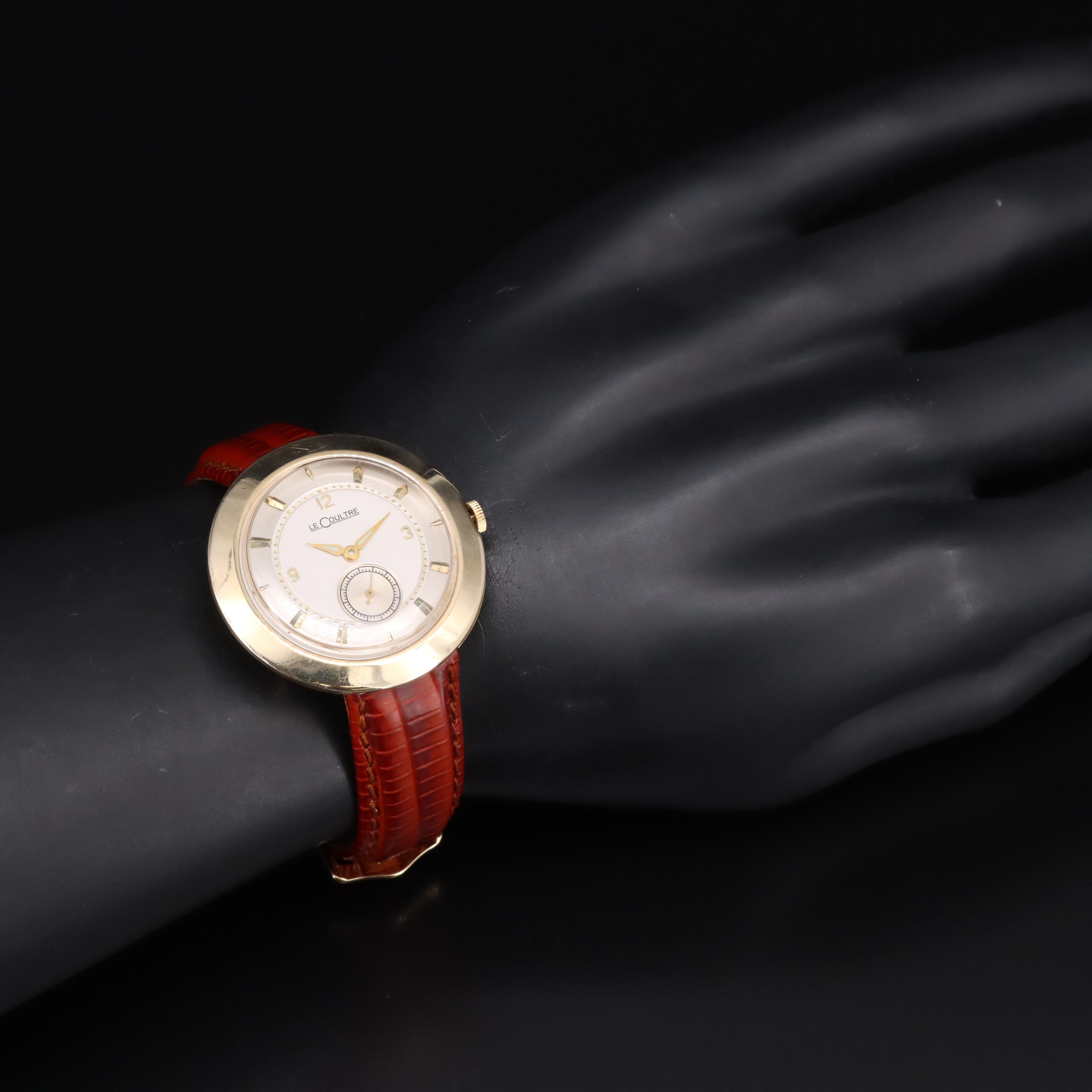 Vintage LeCoultre 14K Stem Wind Watch