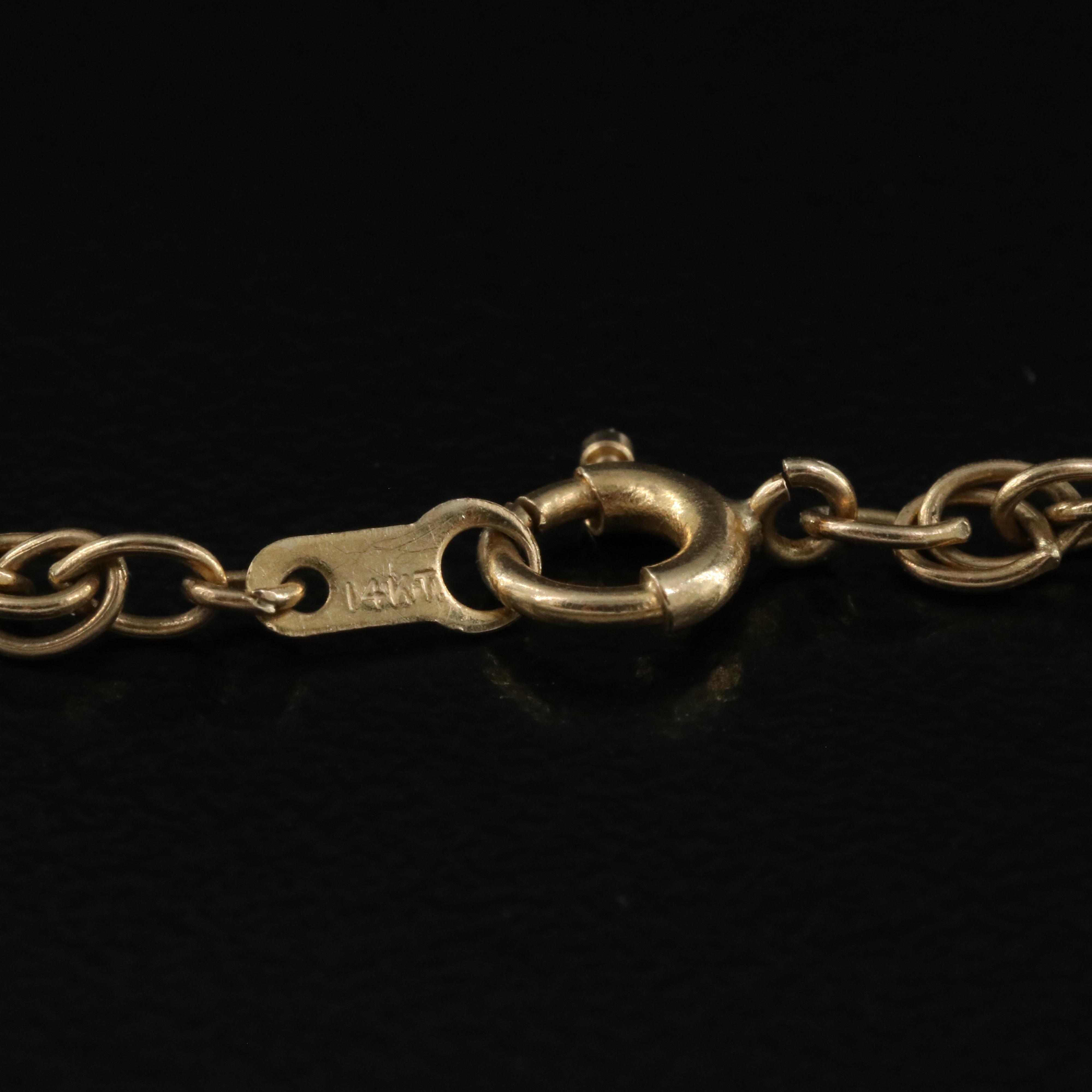 14K Cornicello Pendant Necklace