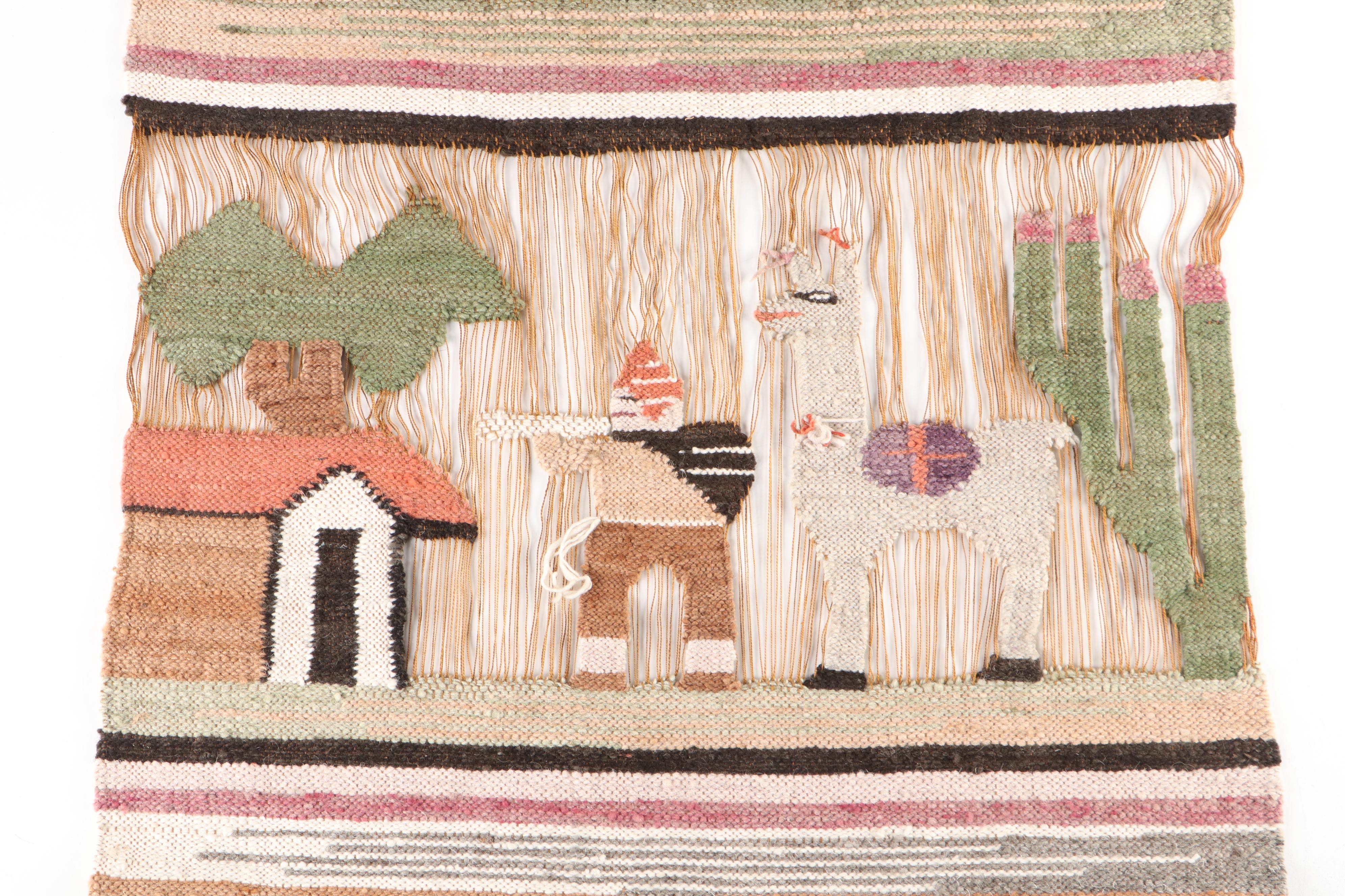 Peruvian Loom-Woven Wall Hanging