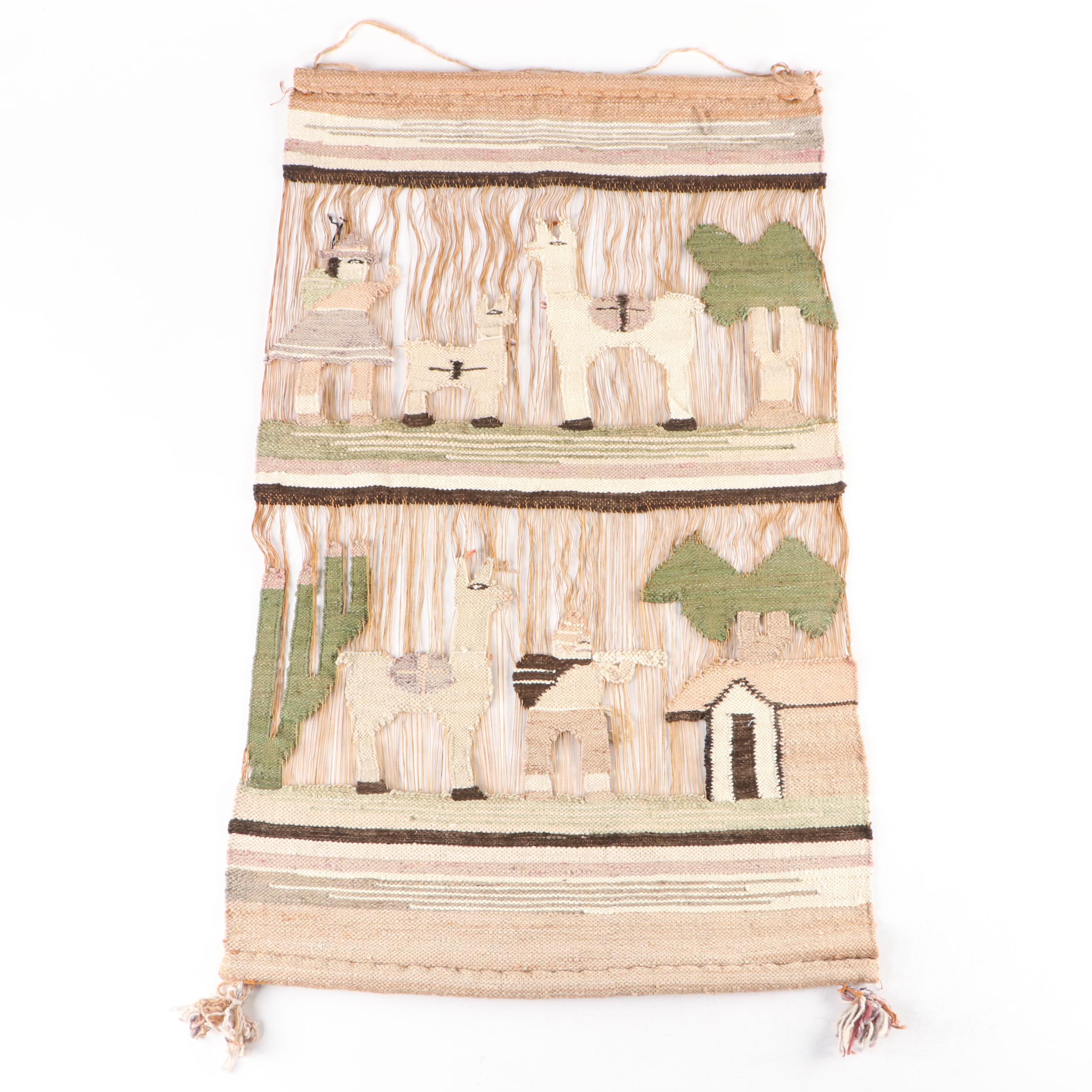 Peruvian Loom-Woven Wall Hanging