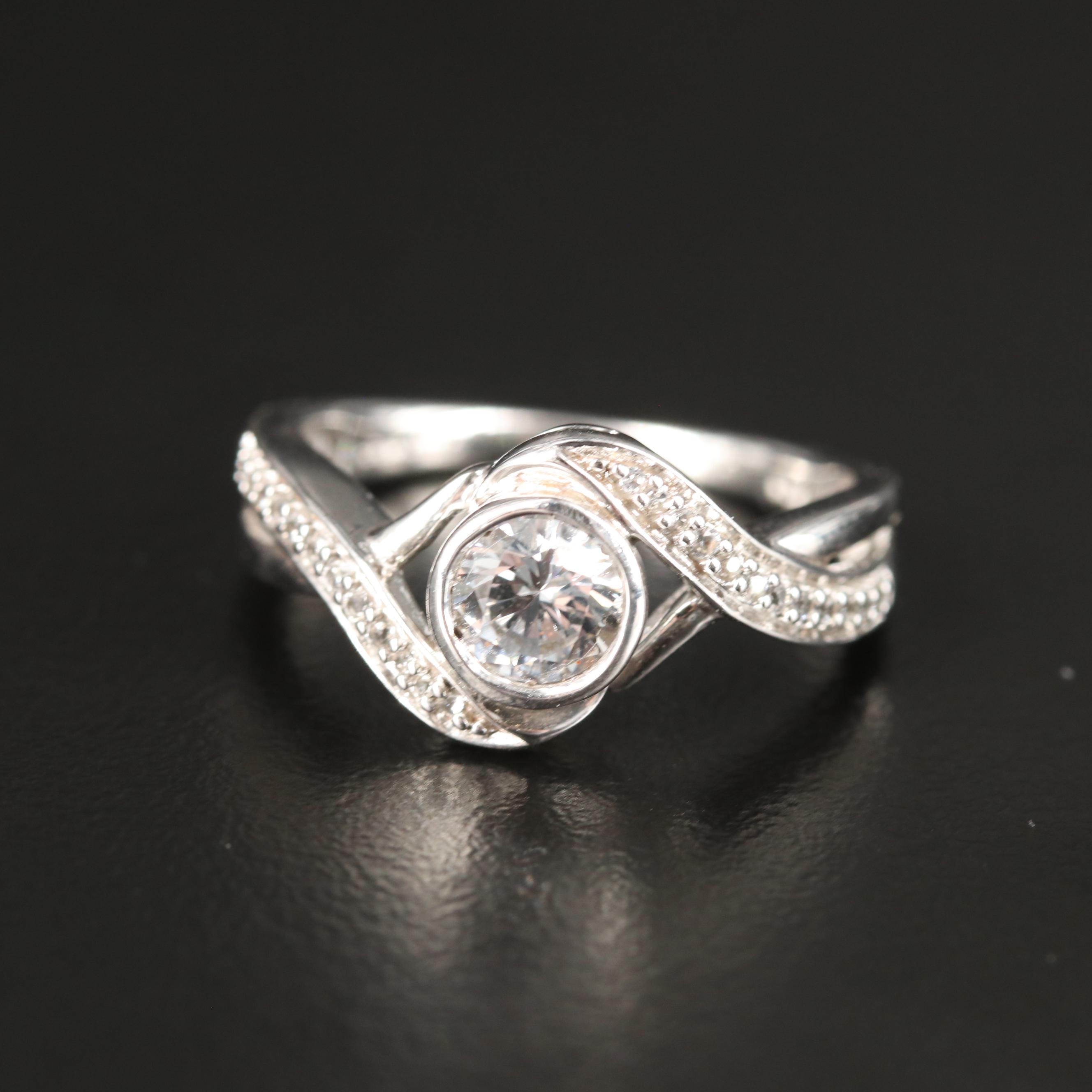 Sterling Sapphire Ring