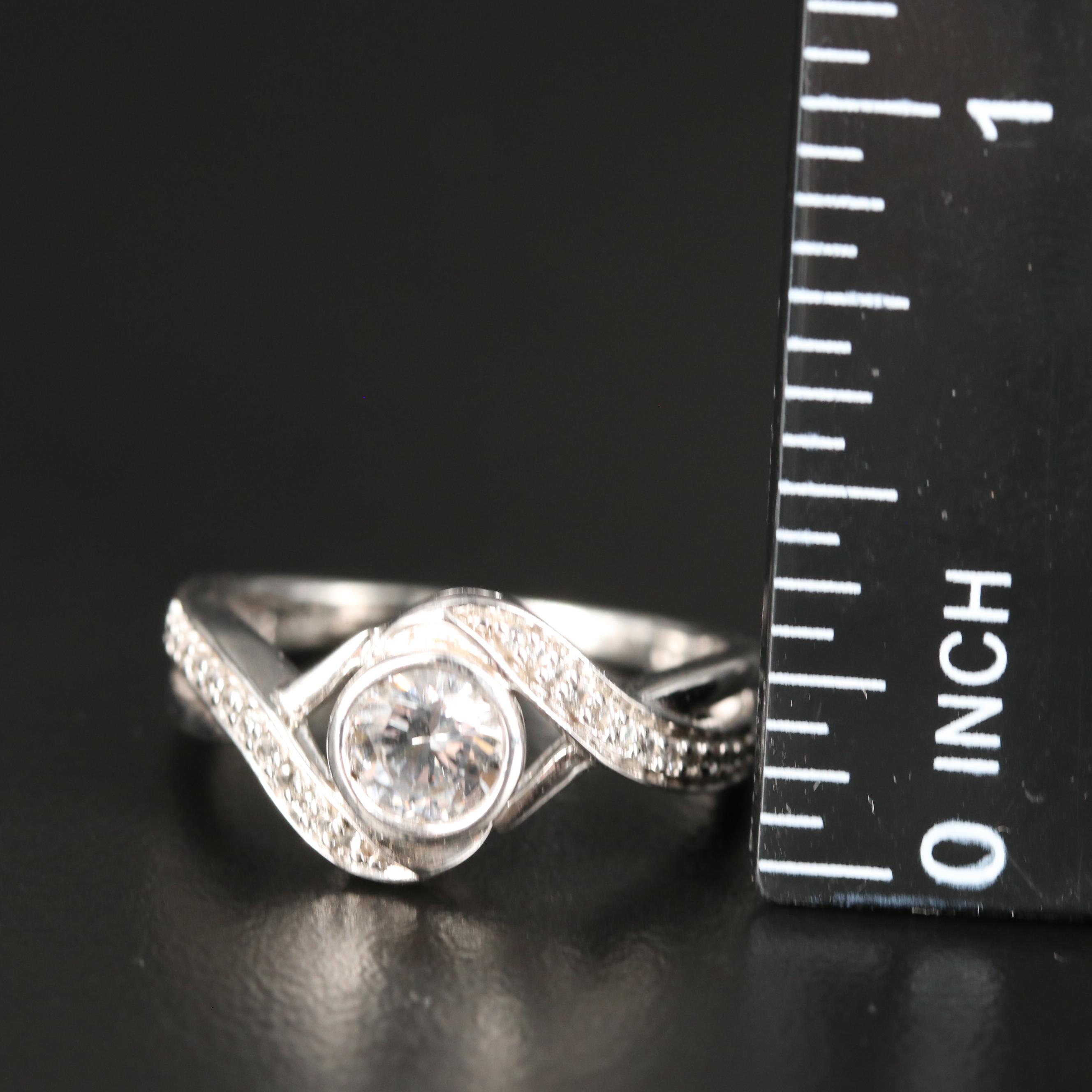 Sterling Sapphire Ring