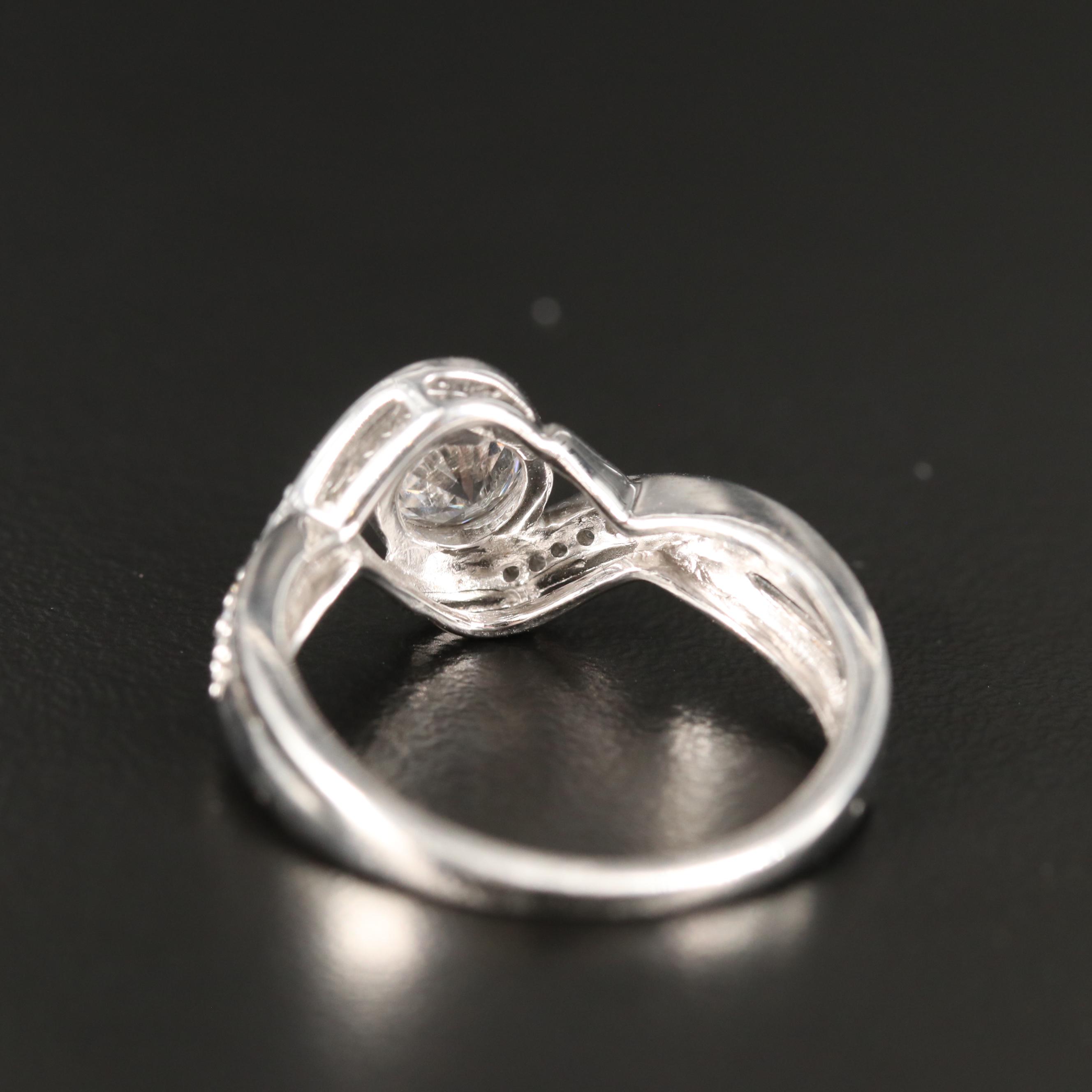 Sterling Sapphire Ring