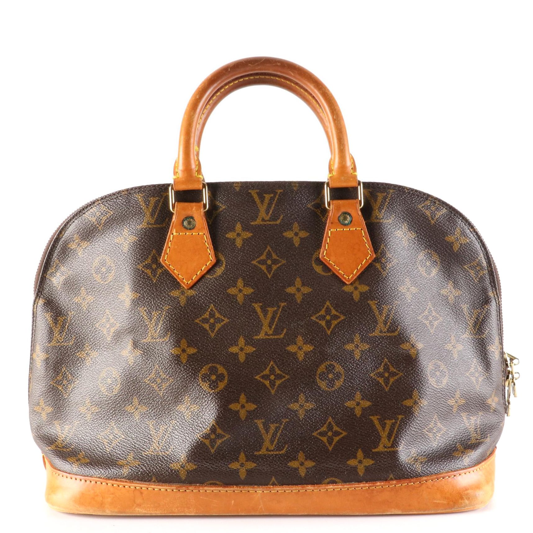 Louis Vuitton Alma PM Bag in Monogram Canvas and Leather