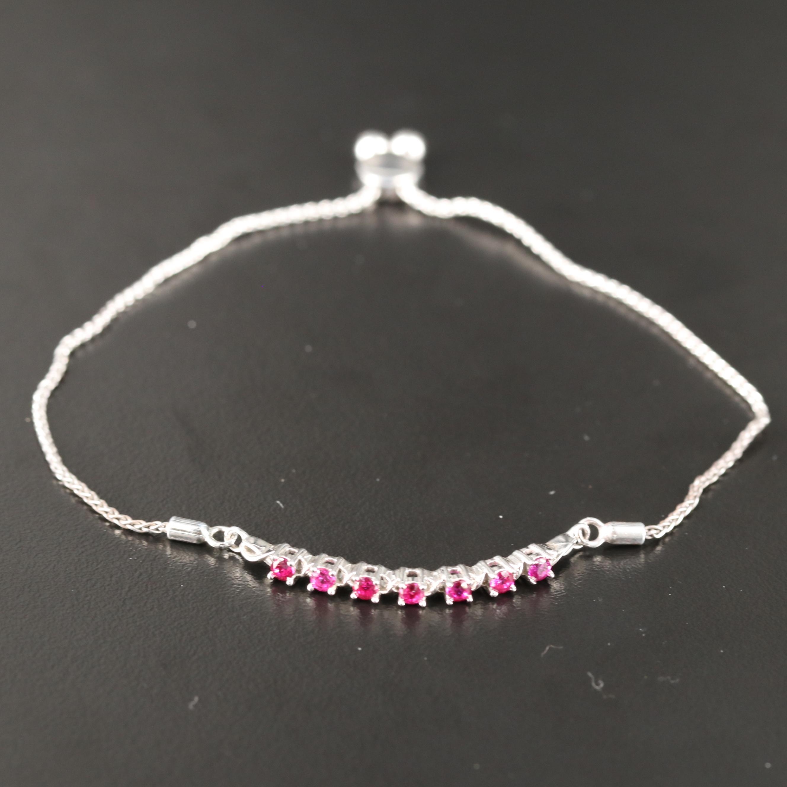 Sterling Ruby Bracelet