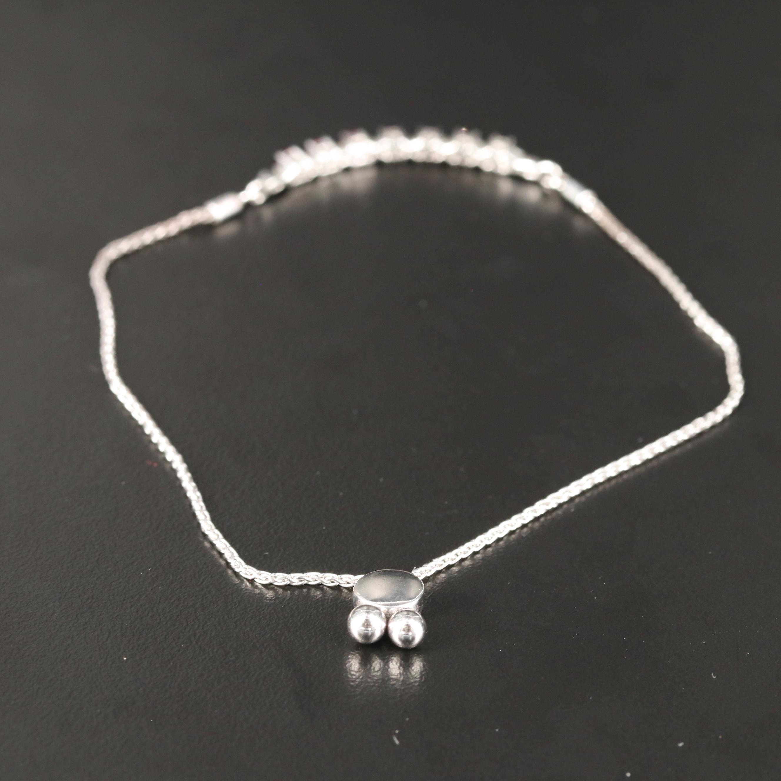 Sterling Ruby Bracelet