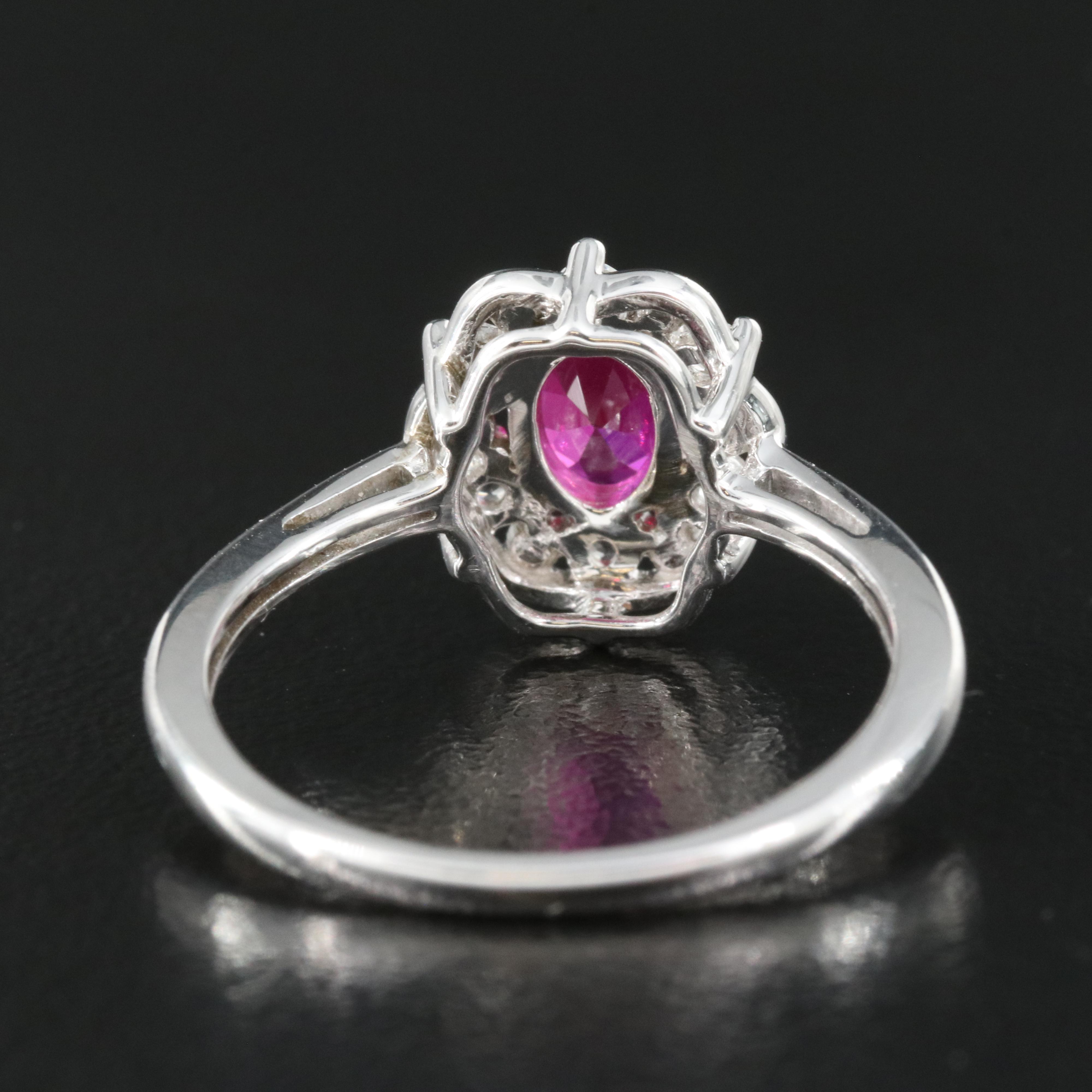 Sterling Ruby and Topaz Ring
