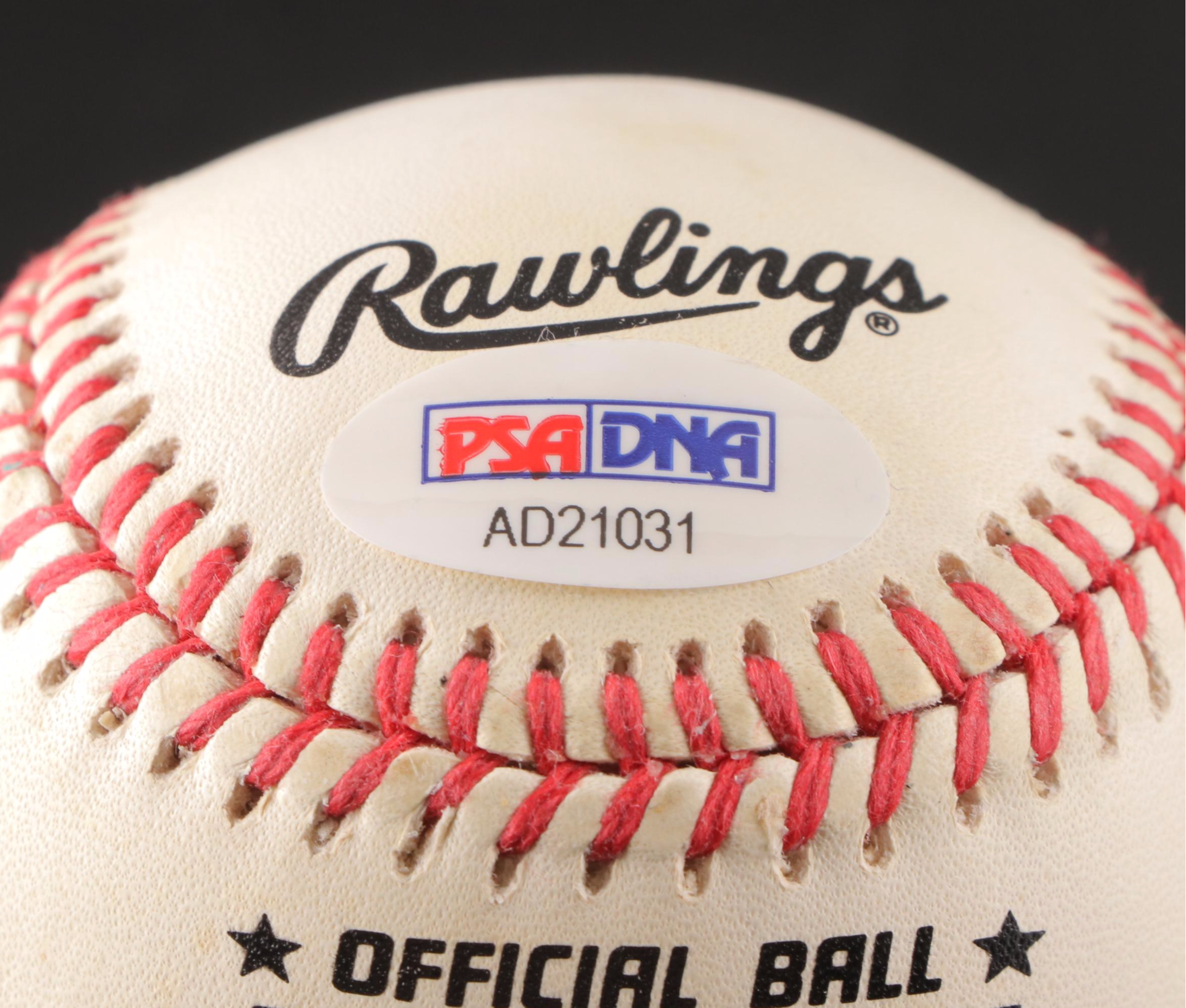 Sandy Koufax and Don Drysdale Signed Baseballs in Dodgers Display Case