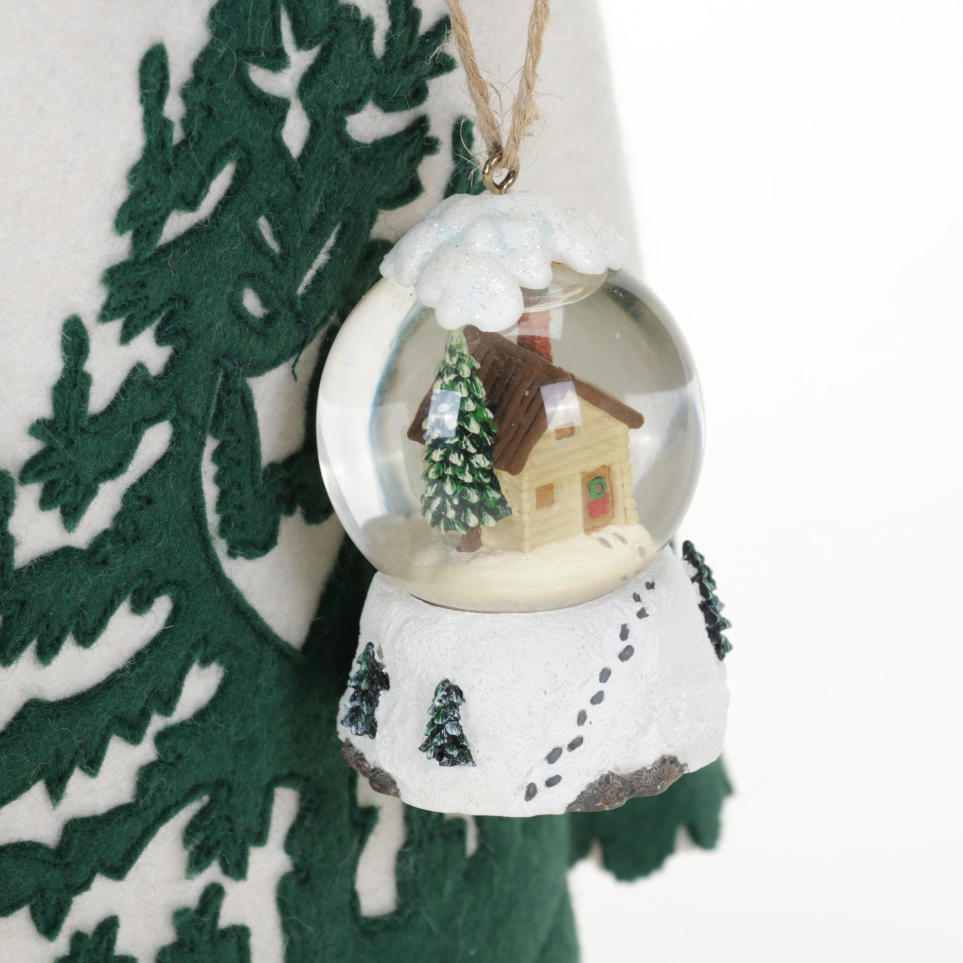 Lynn Haney Collection "Oh Christmas Tree ... " Santa Figurine, 2001