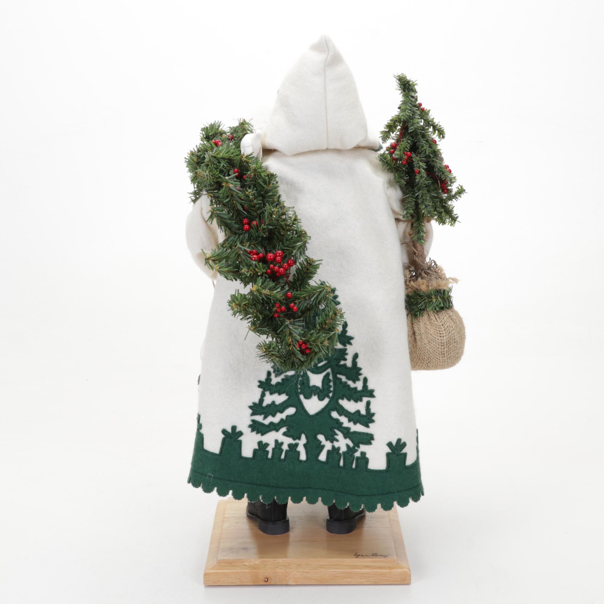 Lynn Haney Collection "Oh Christmas Tree ... " Santa Figurine, 2001