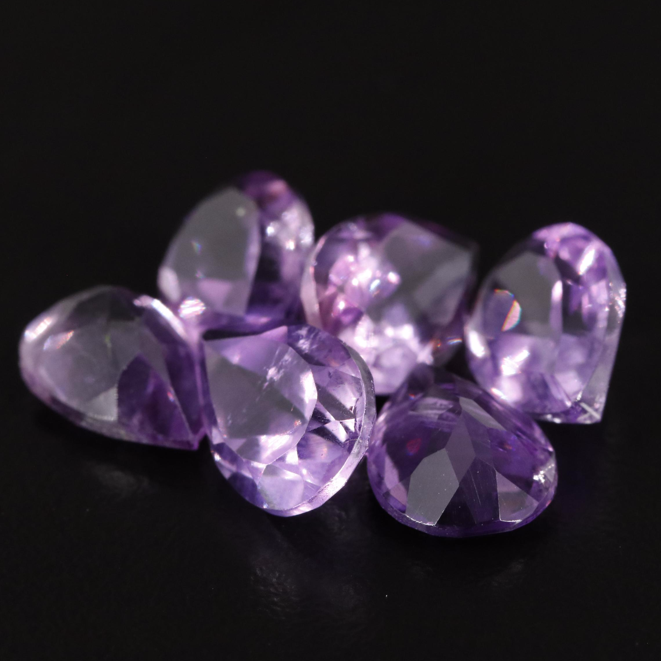 Loose 17.25 CTW Amethyst Lot