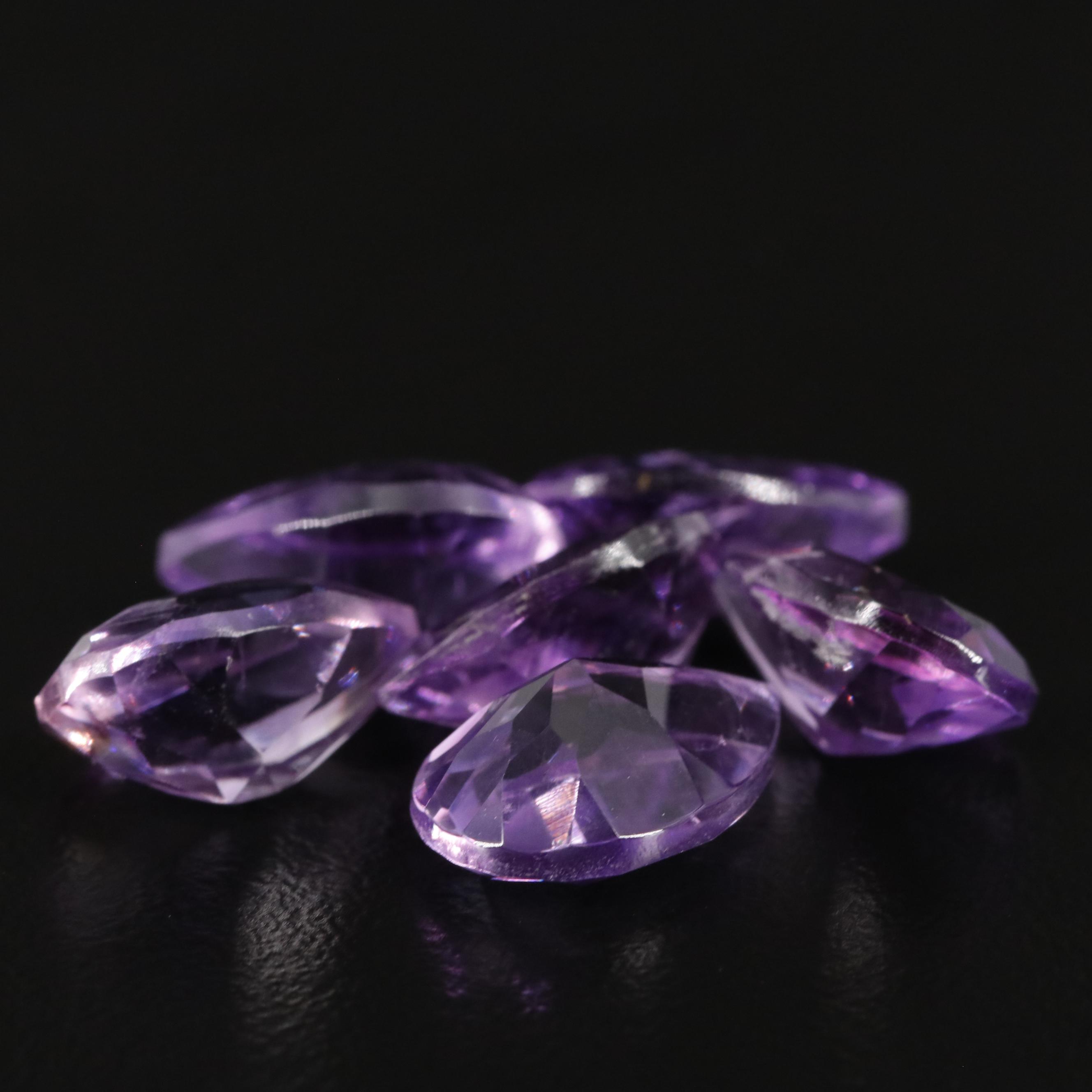 Loose 17.25 CTW Amethyst Lot