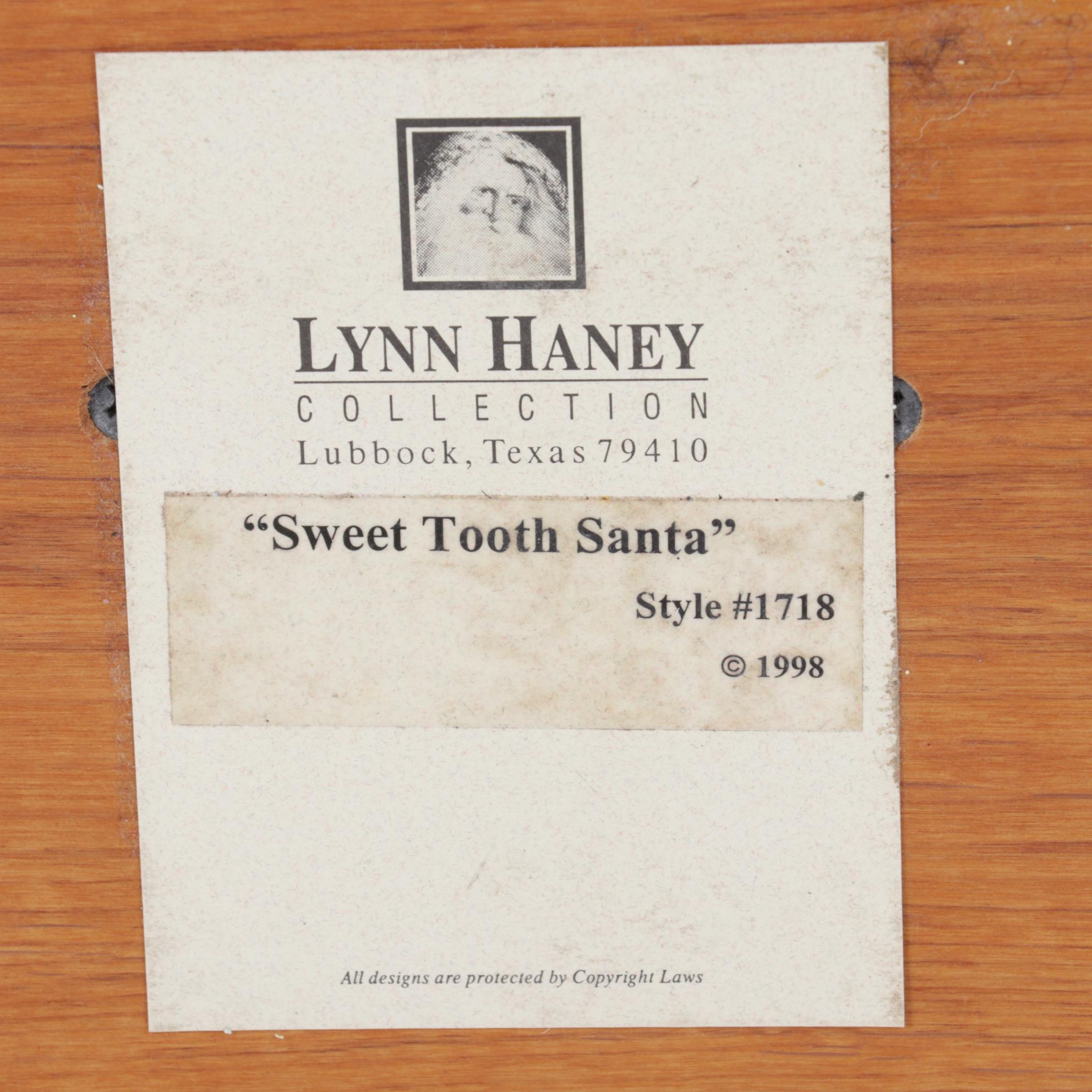 Lynn Haney "Sweet Tooth Santa" Figurine, 1998