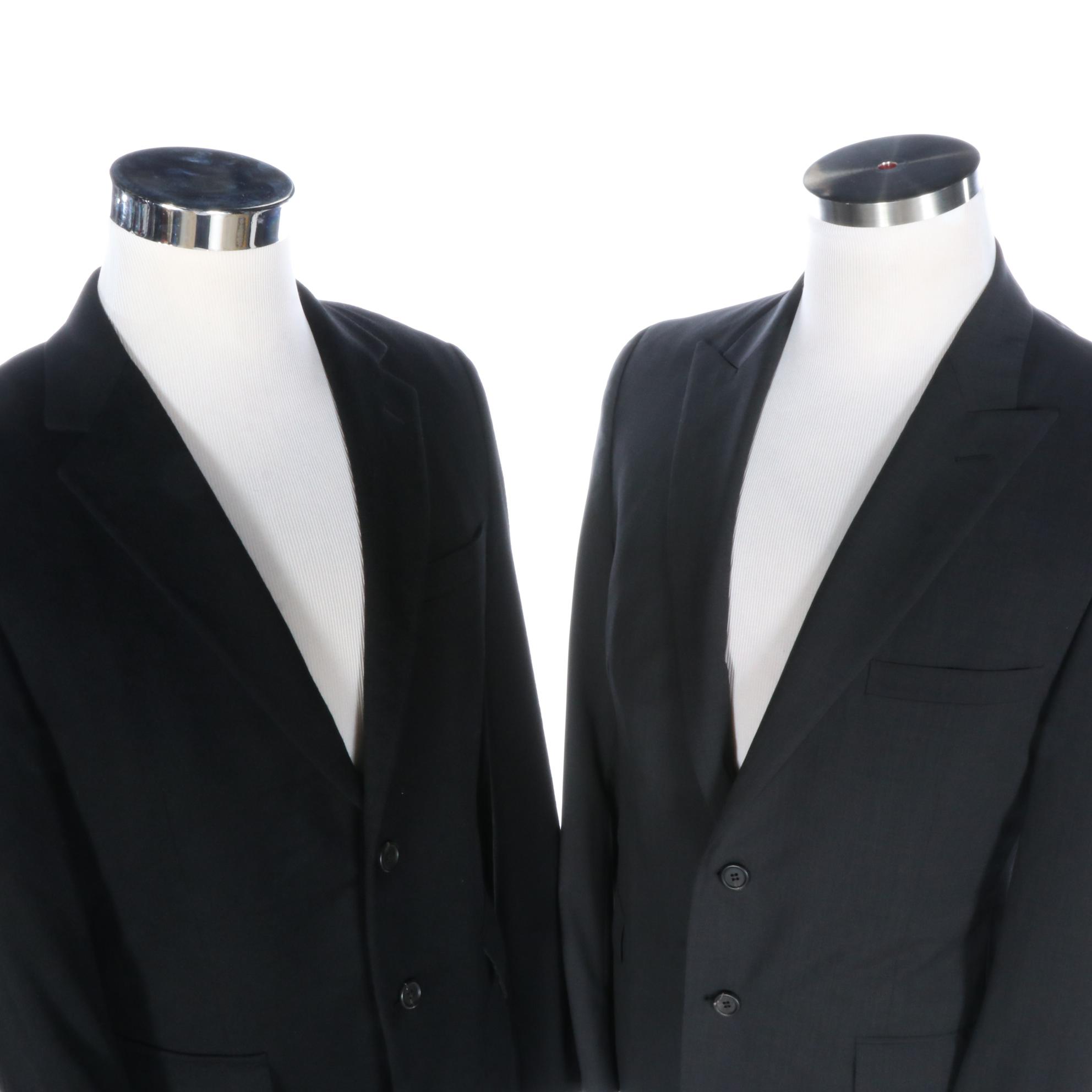 Men's Prada Cashmere Sport Coat Blazer and Wool Suit Jacket