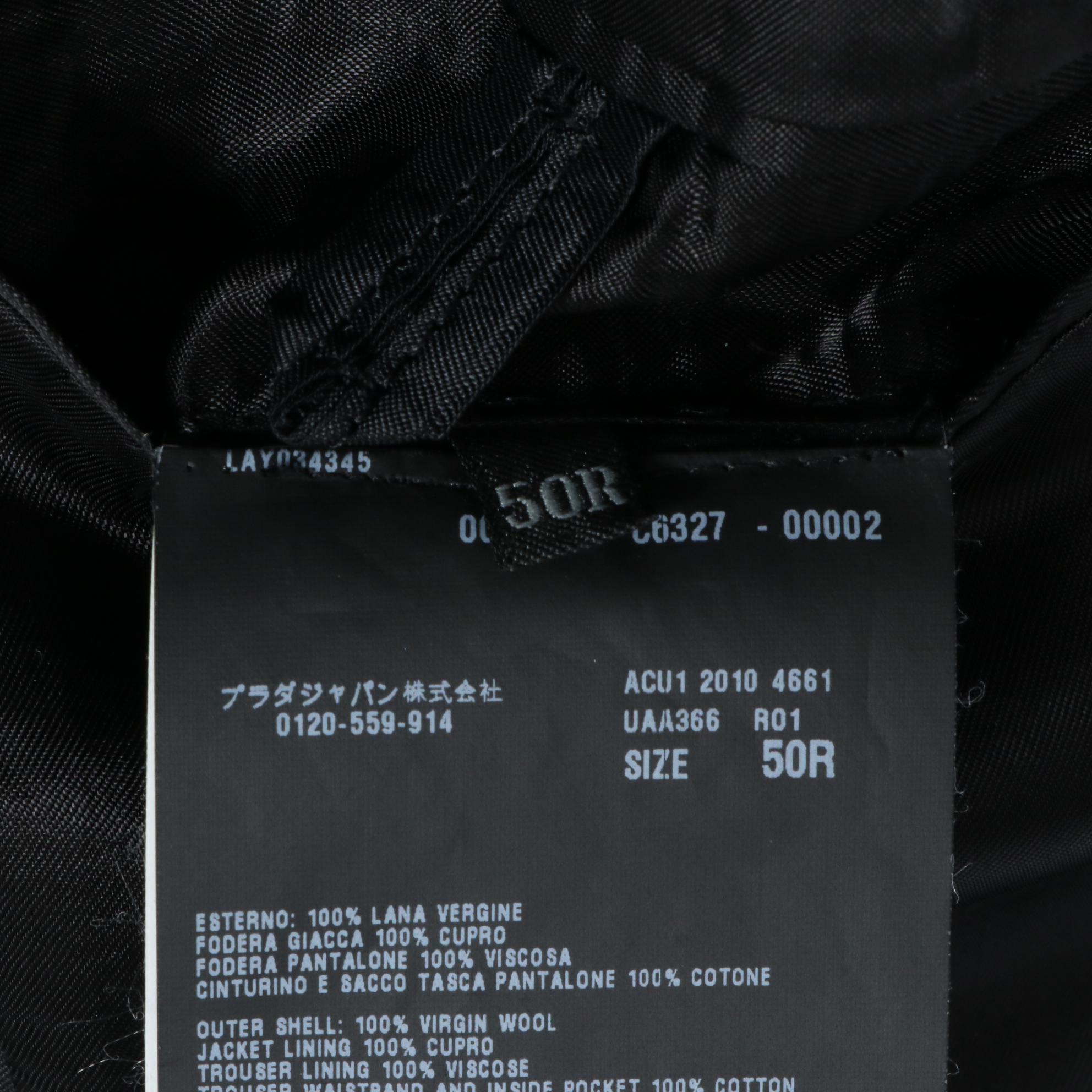 Men's Prada Cashmere Sport Coat Blazer and Wool Suit Jacket