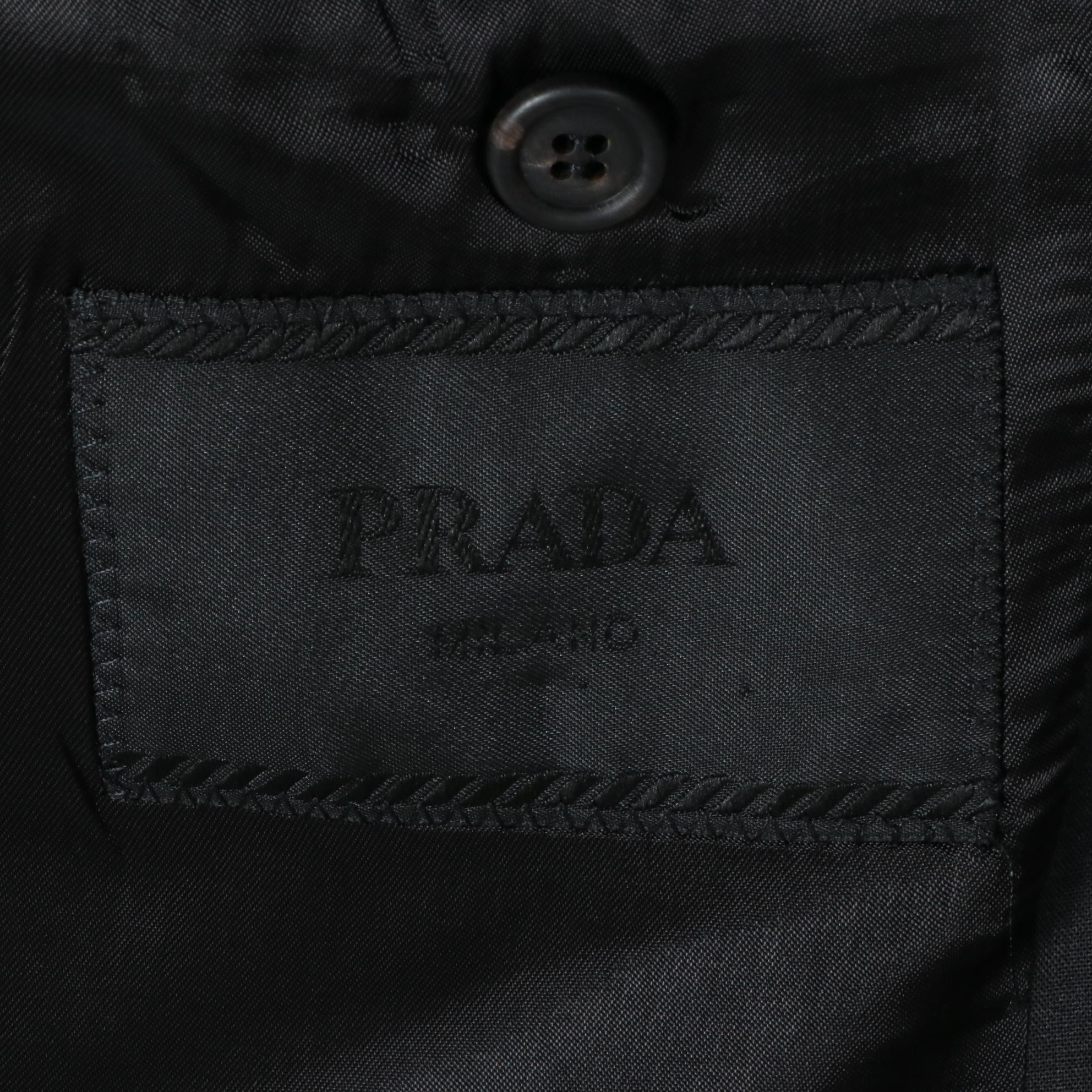 Men's Prada Cashmere Sport Coat Blazer and Wool Suit Jacket