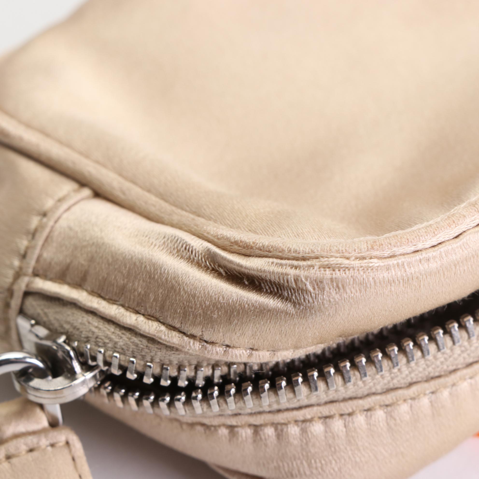 Prada Small Zip Pouch in Satin