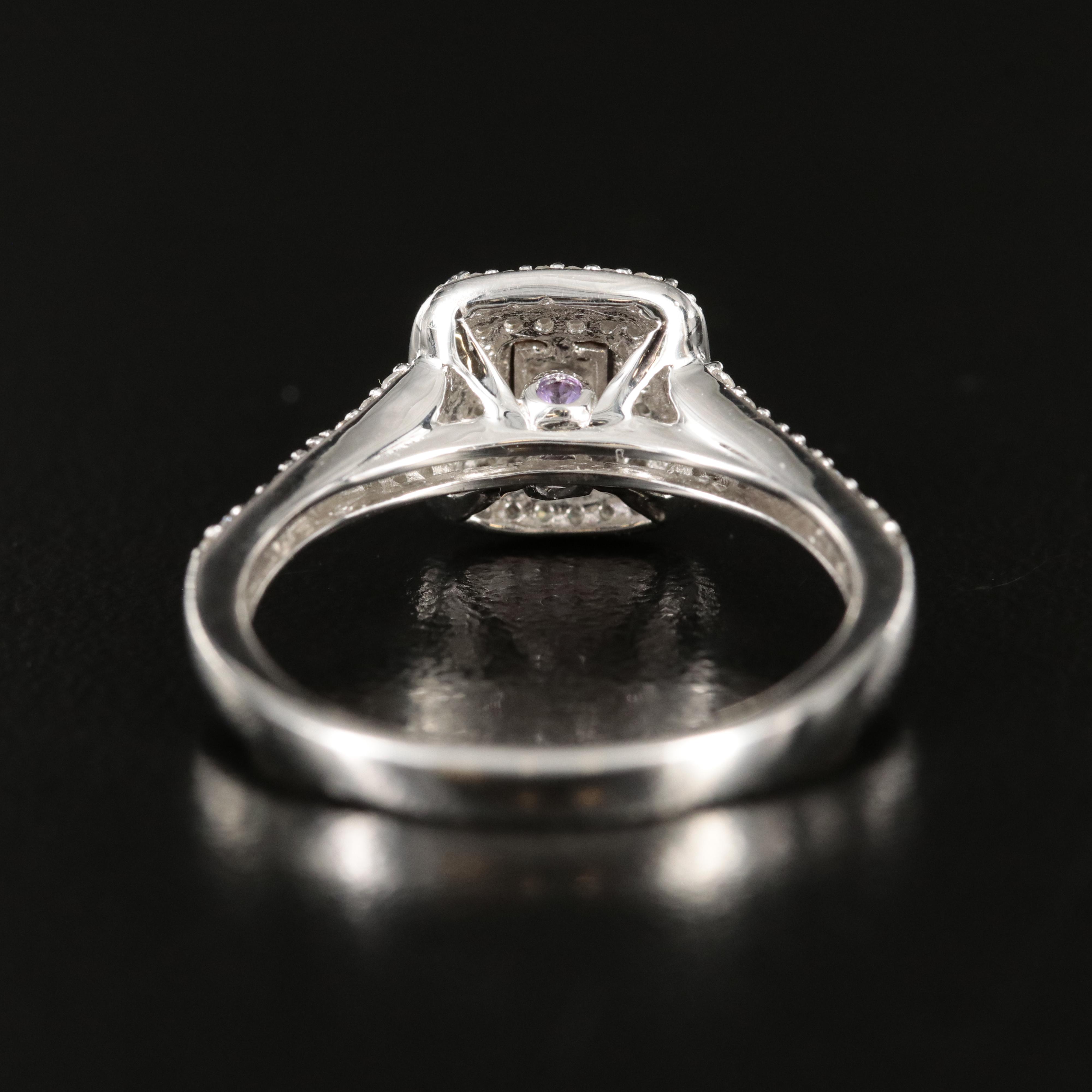 Hallmark Sterling Diamond Ring