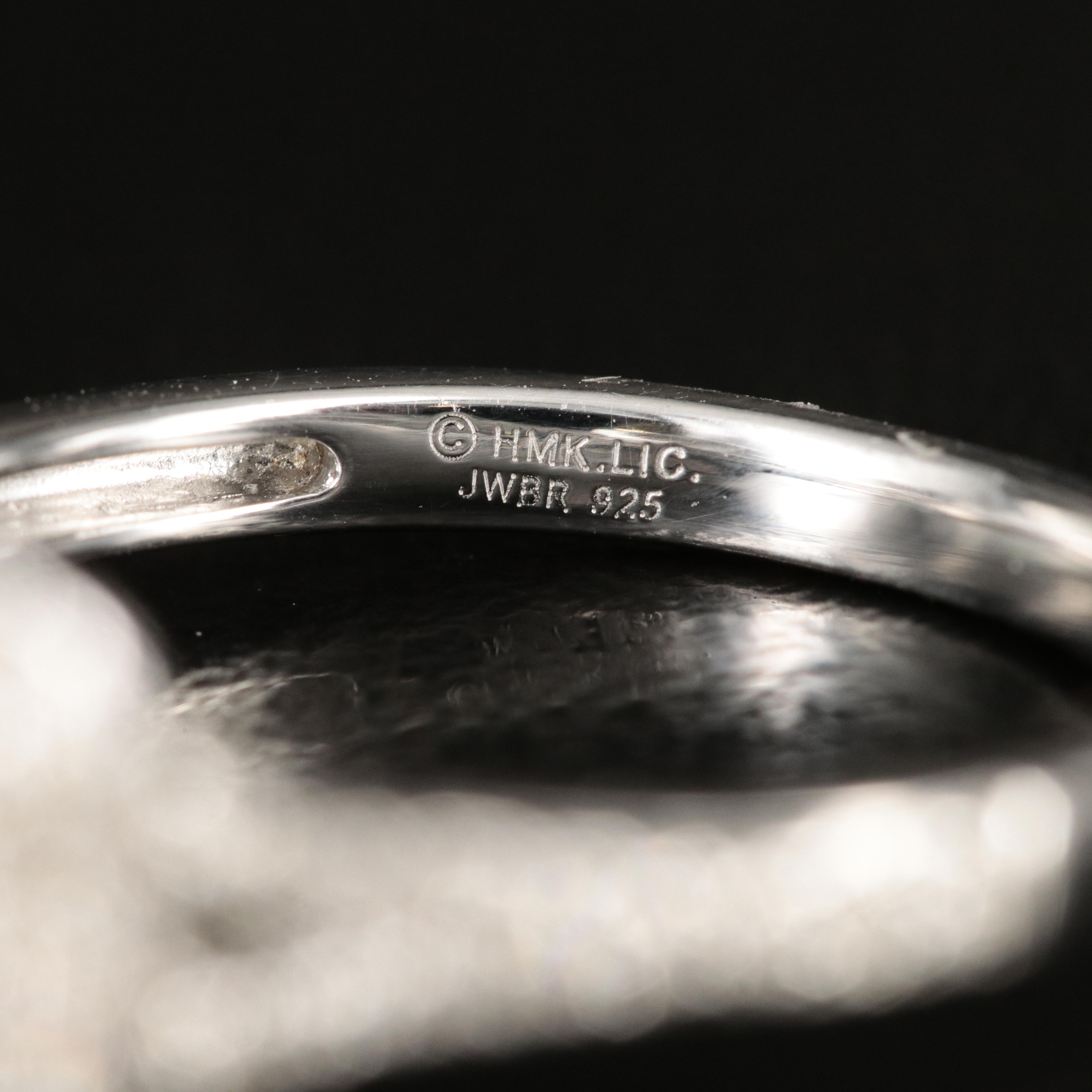 Hallmark Sterling Diamond Ring