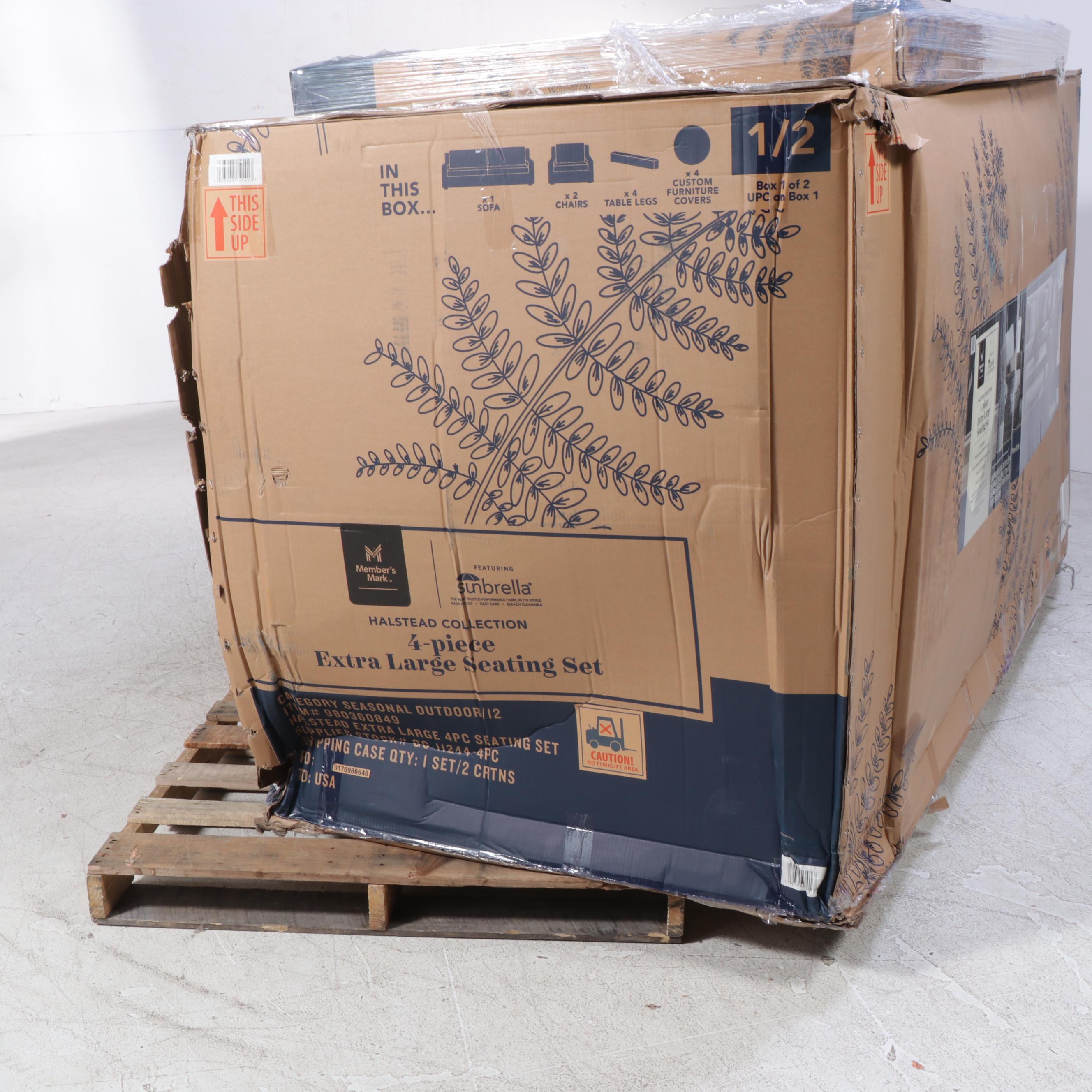 Member's Mark Halstead 4-Piece Seating Set