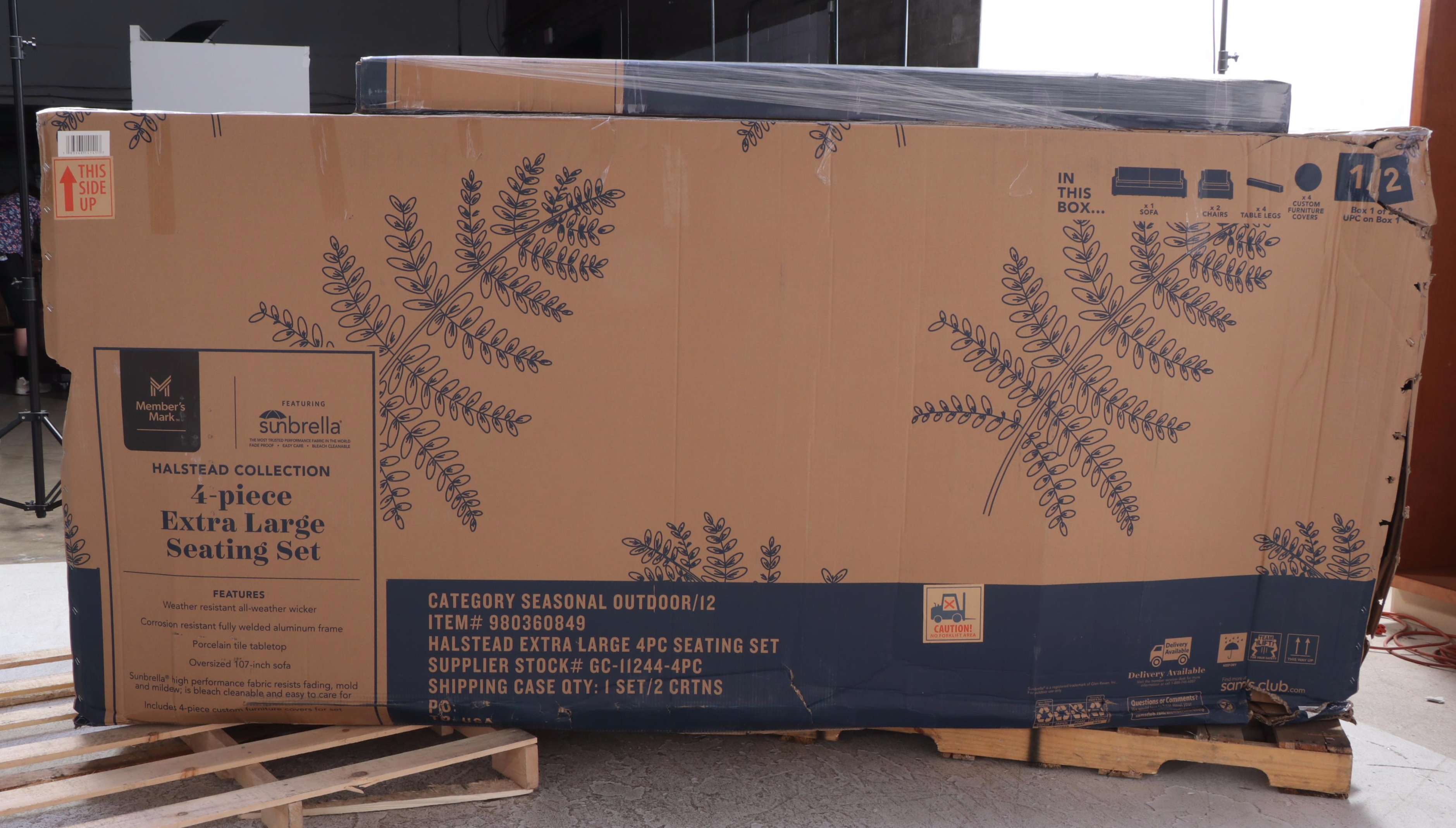 Member's Mark Halstead 4-Piece Seating Set