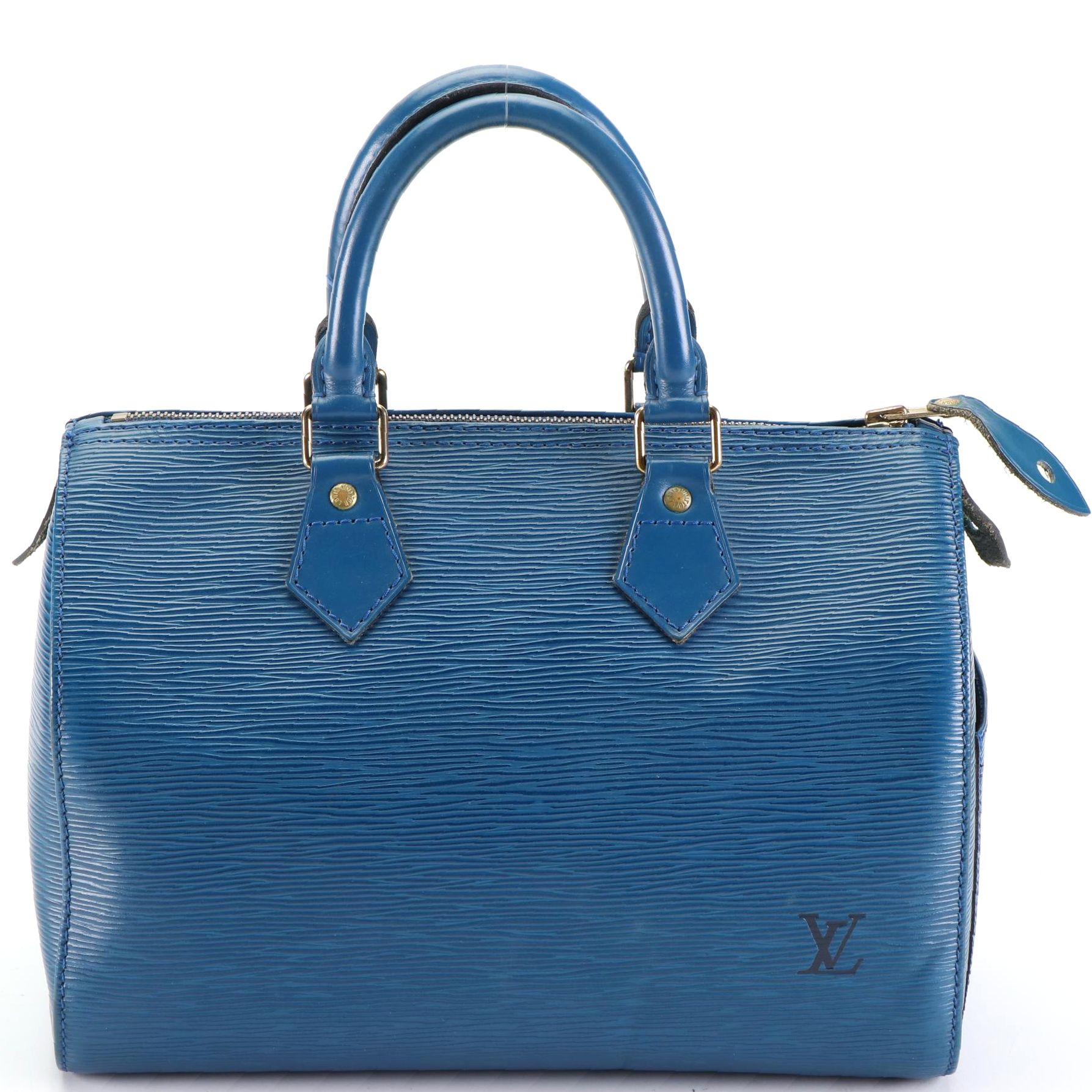 Louis Vuitton Speedy 25 in Toledo Blue Epi Leather