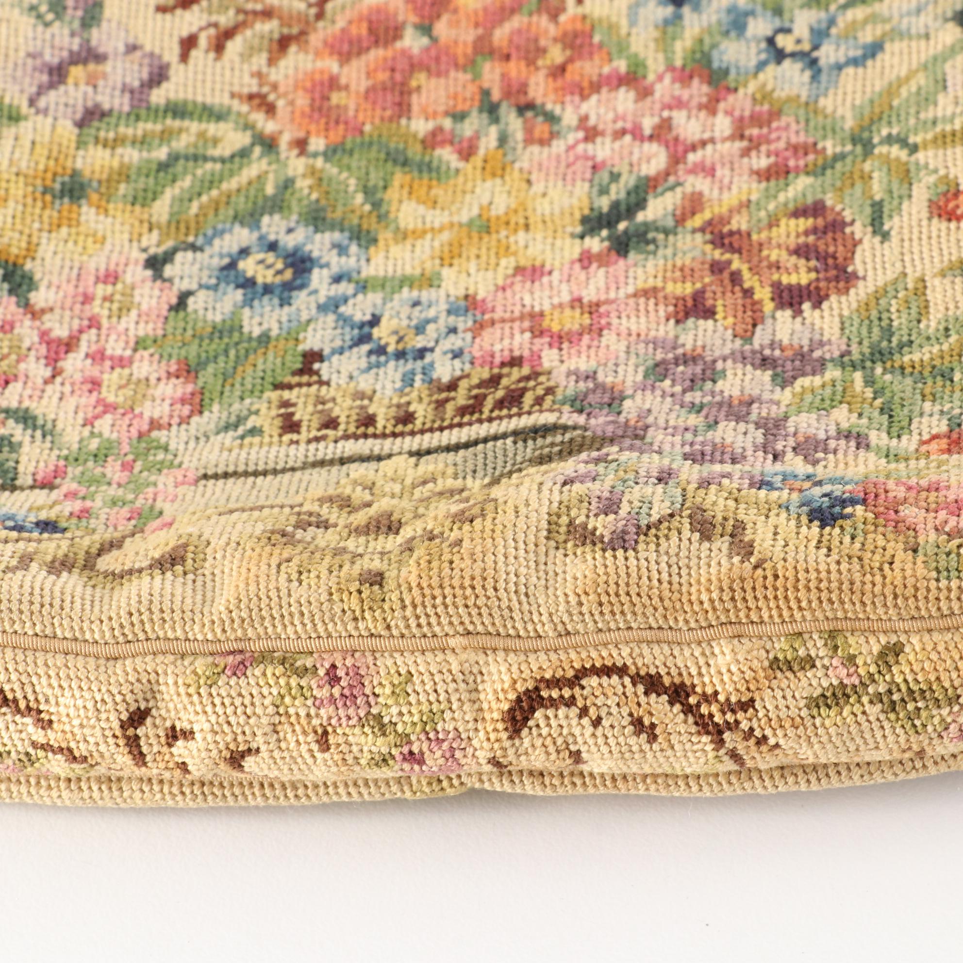 Needlepoint Frame Kiss Lock Handbag