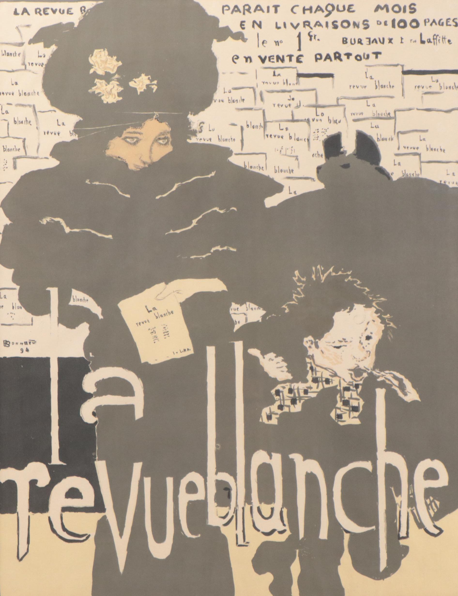 Lithograph After Pierre Bonnard "La Revue Blanche"