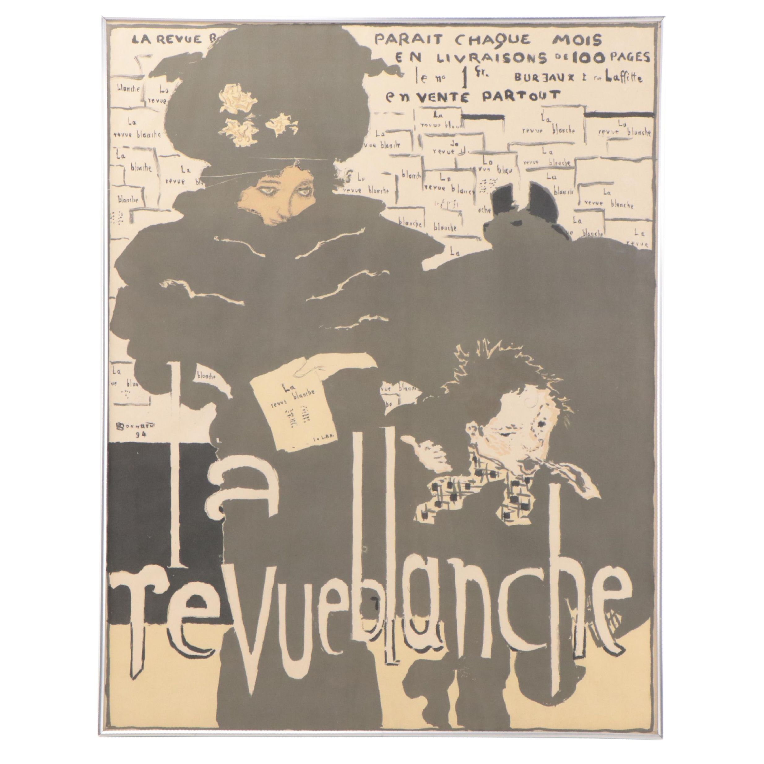 Lithograph After Pierre Bonnard "La Revue Blanche"