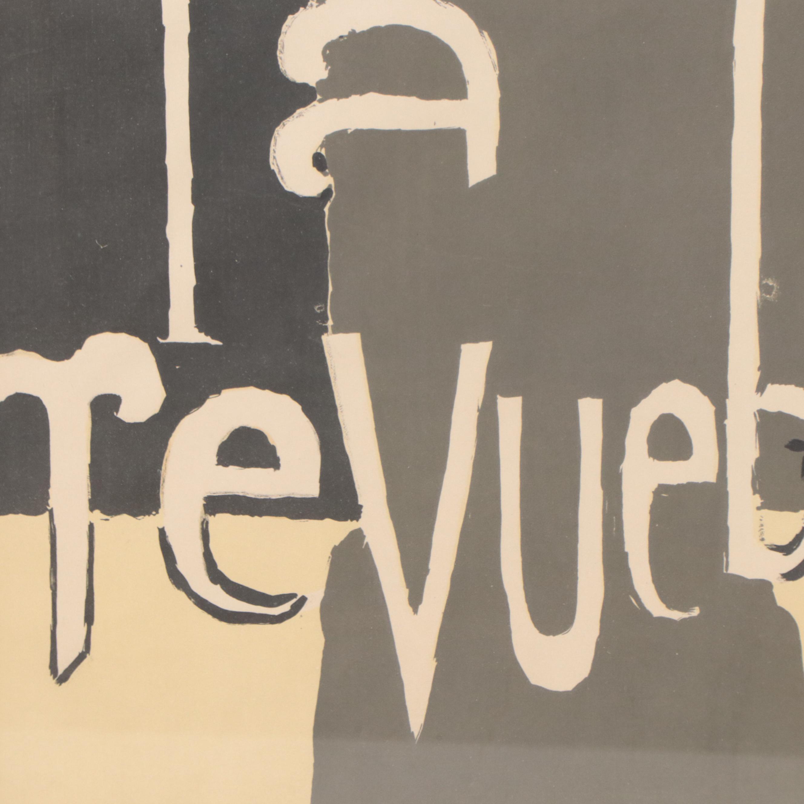 Lithograph After Pierre Bonnard "La Revue Blanche"