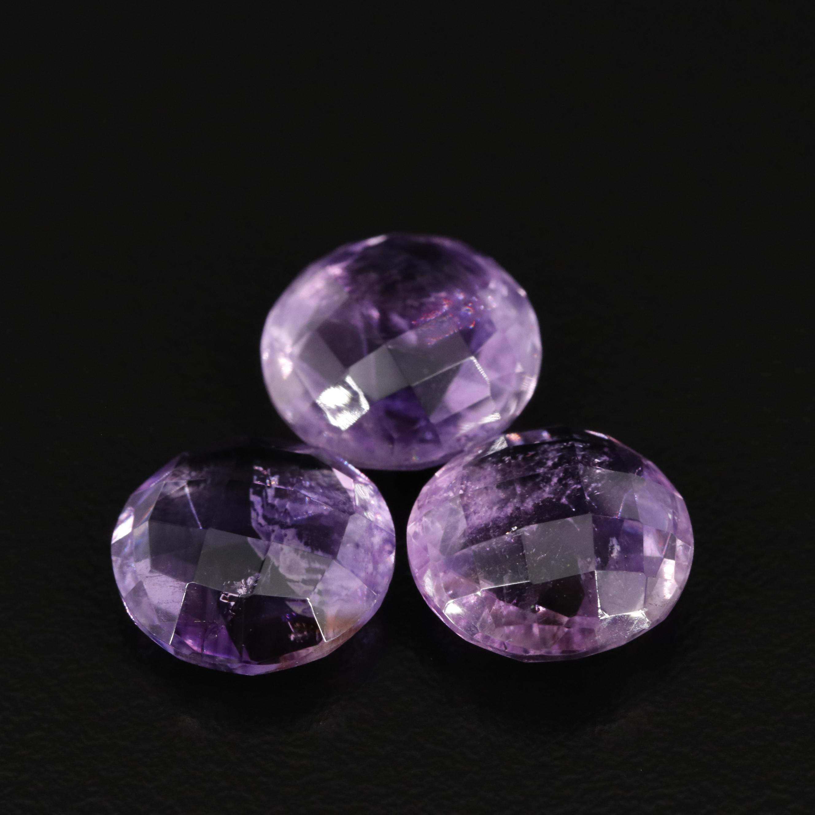Loose 16.32 CTW Amethyst Lot
