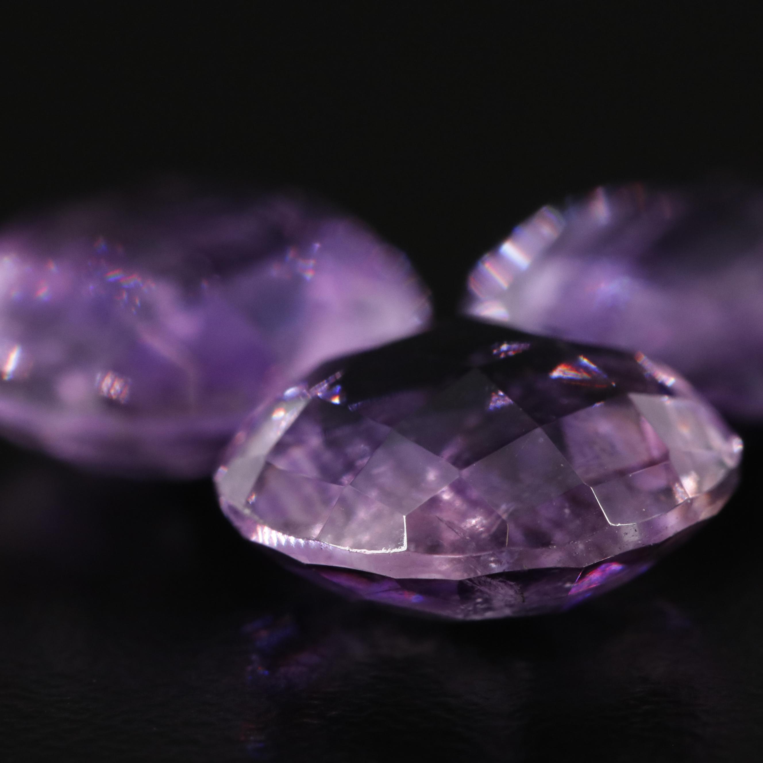 Loose 16.32 CTW Amethyst Lot