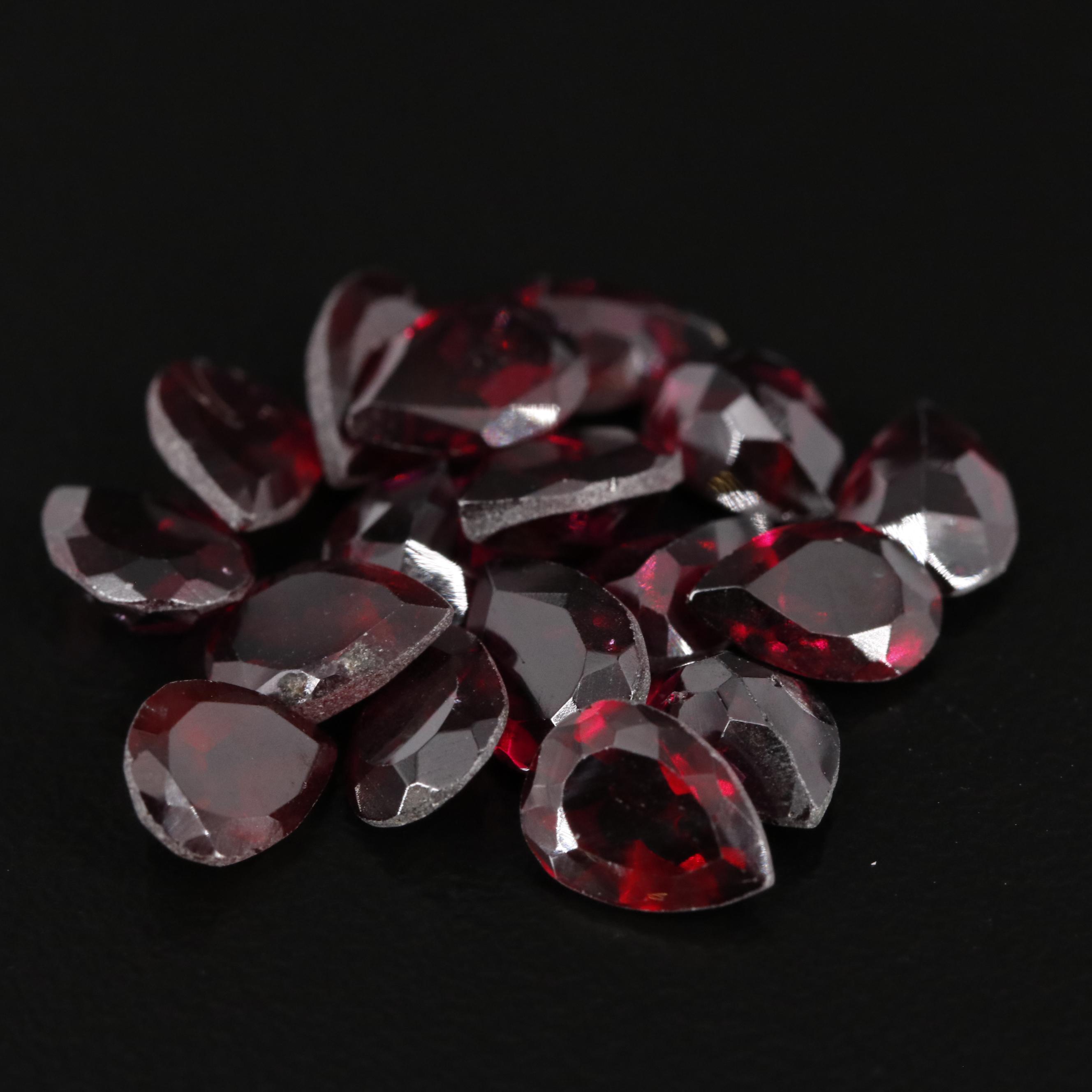 Loose 14.72 CTW Rhodolite Garnet Lot