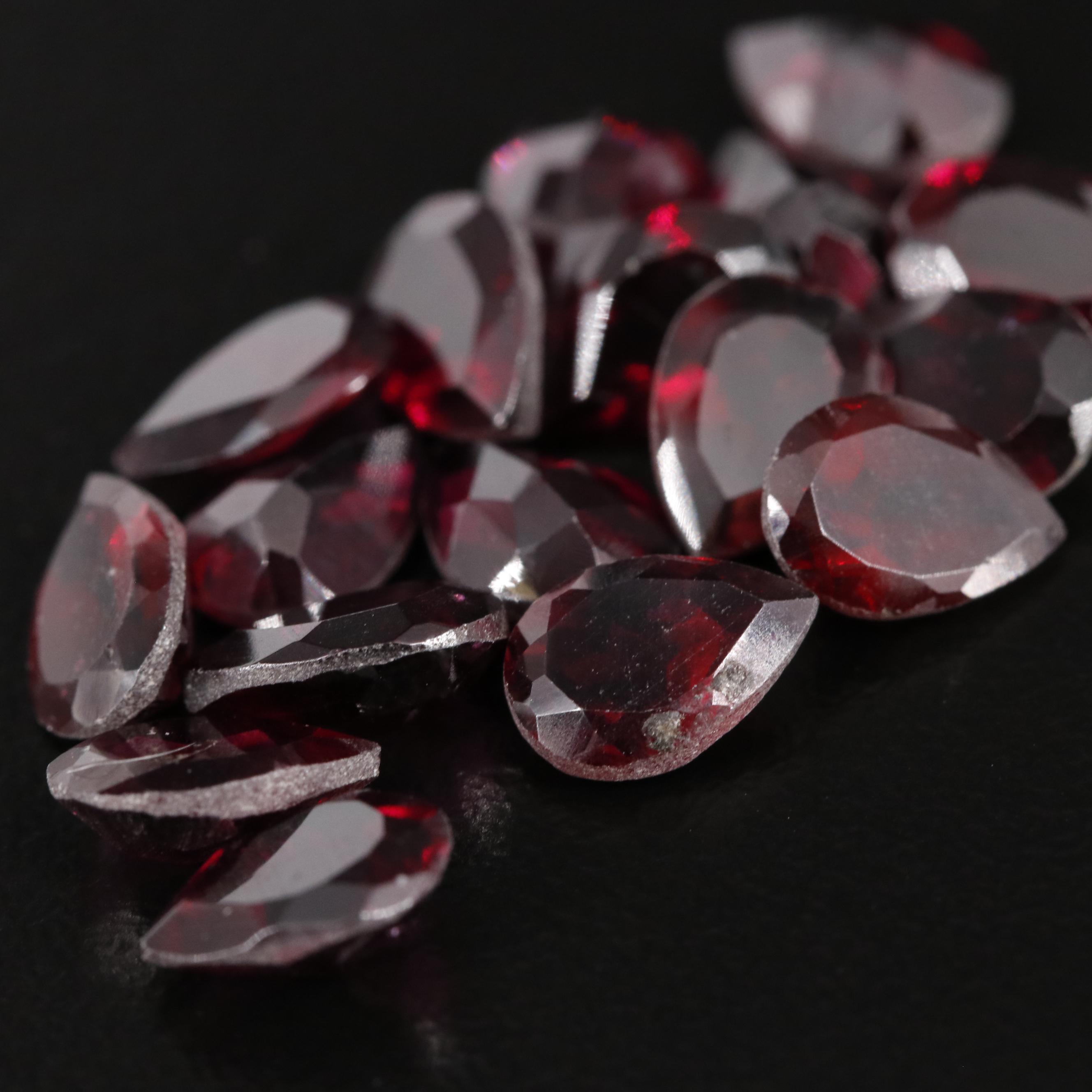 Loose 14.72 CTW Rhodolite Garnet Lot