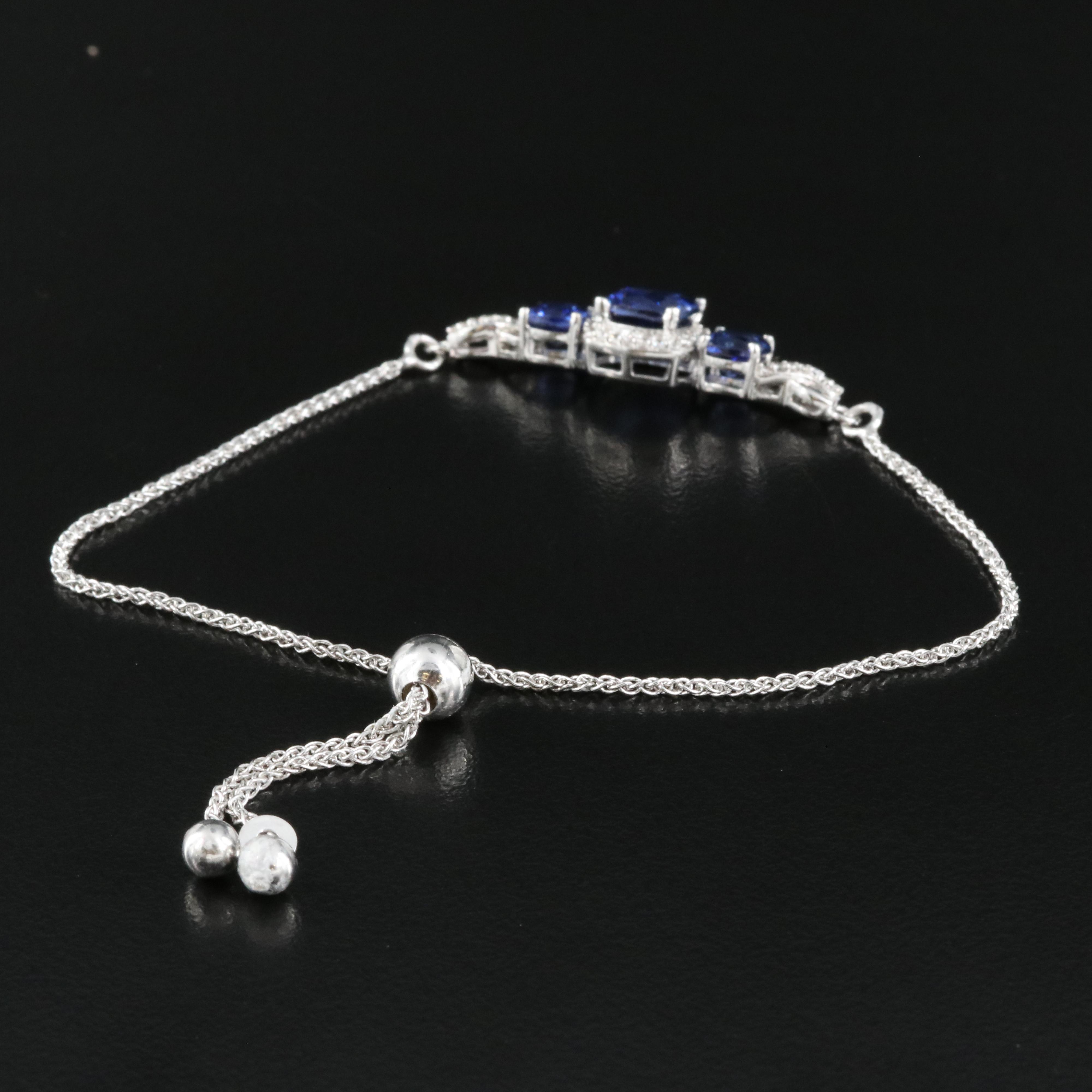 Sterling Sapphire Bracelet