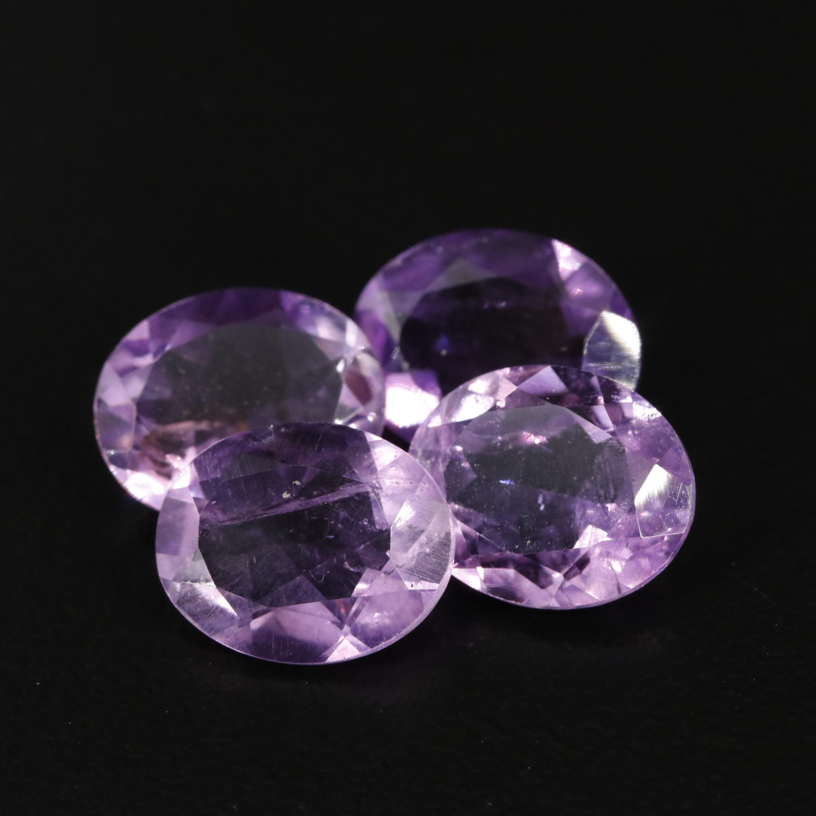 Loose 11.10 CTW Amethyst Lot